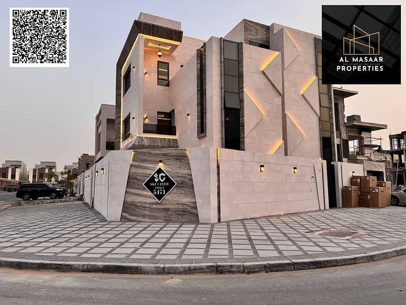 Luxury villa on a corner lot with 6 master bedrooms, a rooftop terrace, and a swimming pool. Price includes air conditioning and freehold ownership fo
