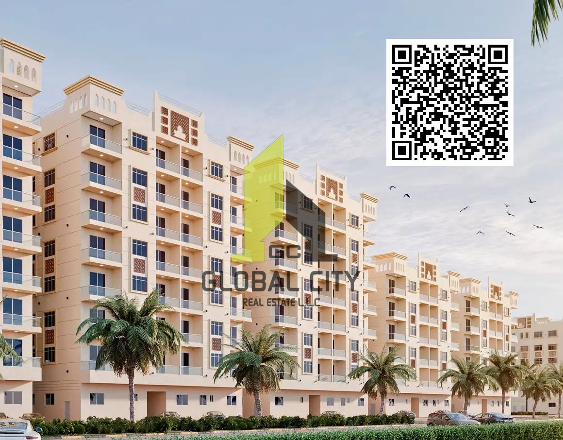 INVEST EARLY PREMIUM TWO BEDROOMS HALL APARTMENT OFF-PLAN WITH HIGH ROI AVAIALBLE FOR SALE IN AMEERA VILLAGE AJMAN