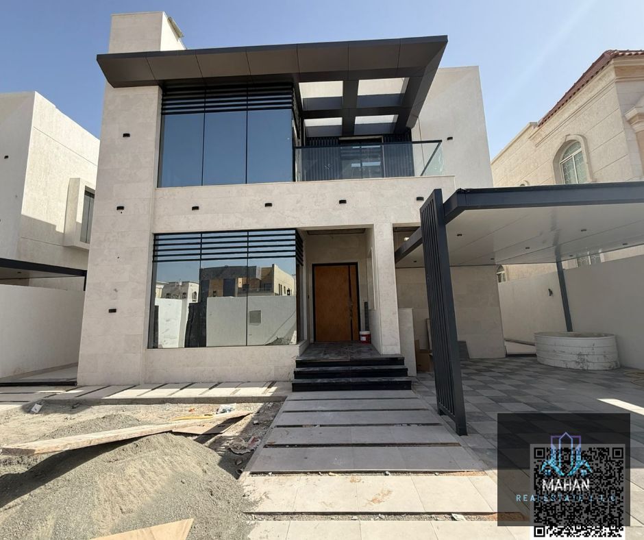 Modern 5-Bedroom Villa for Sale in Al Mowaihat 2 | Next to Ajman Academy | Luxury Finishing
