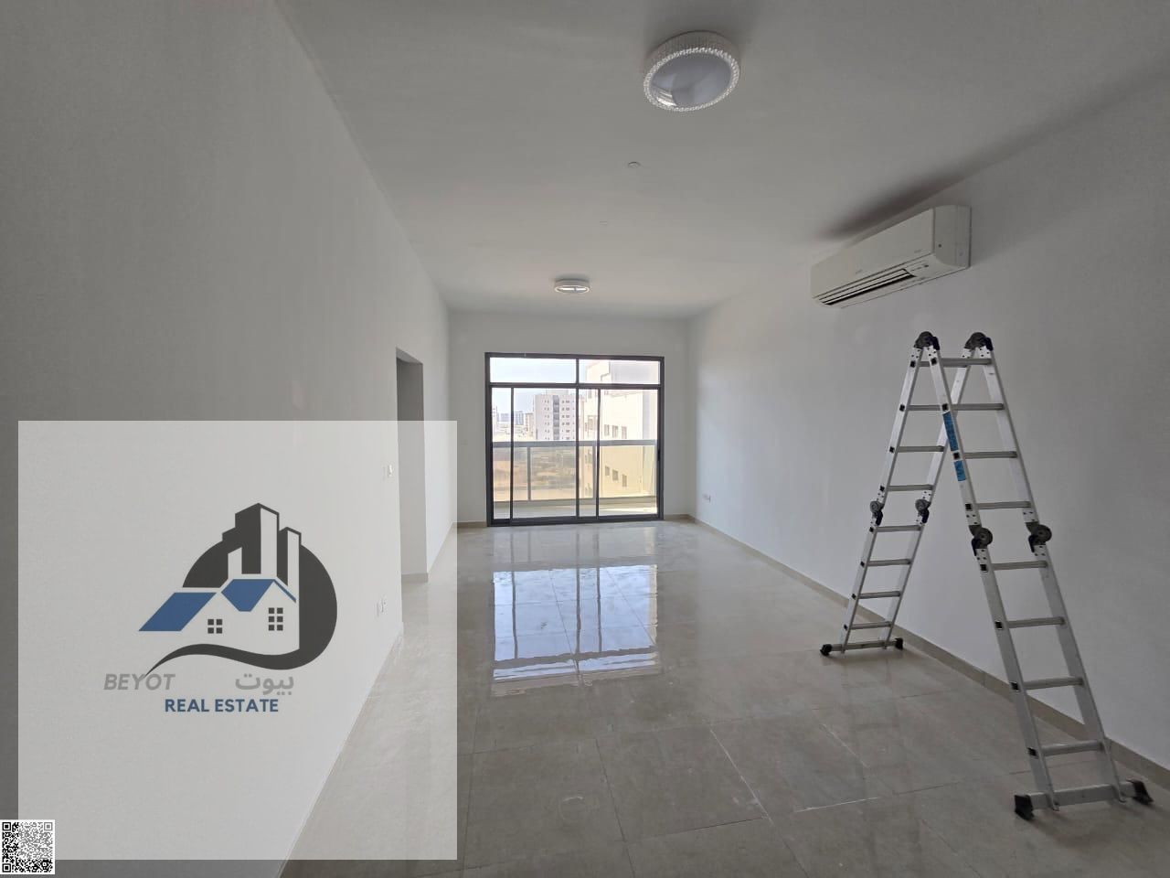 For rent in Ajman, two bedrooms and a living room in Al Jurf 3, second tenant.