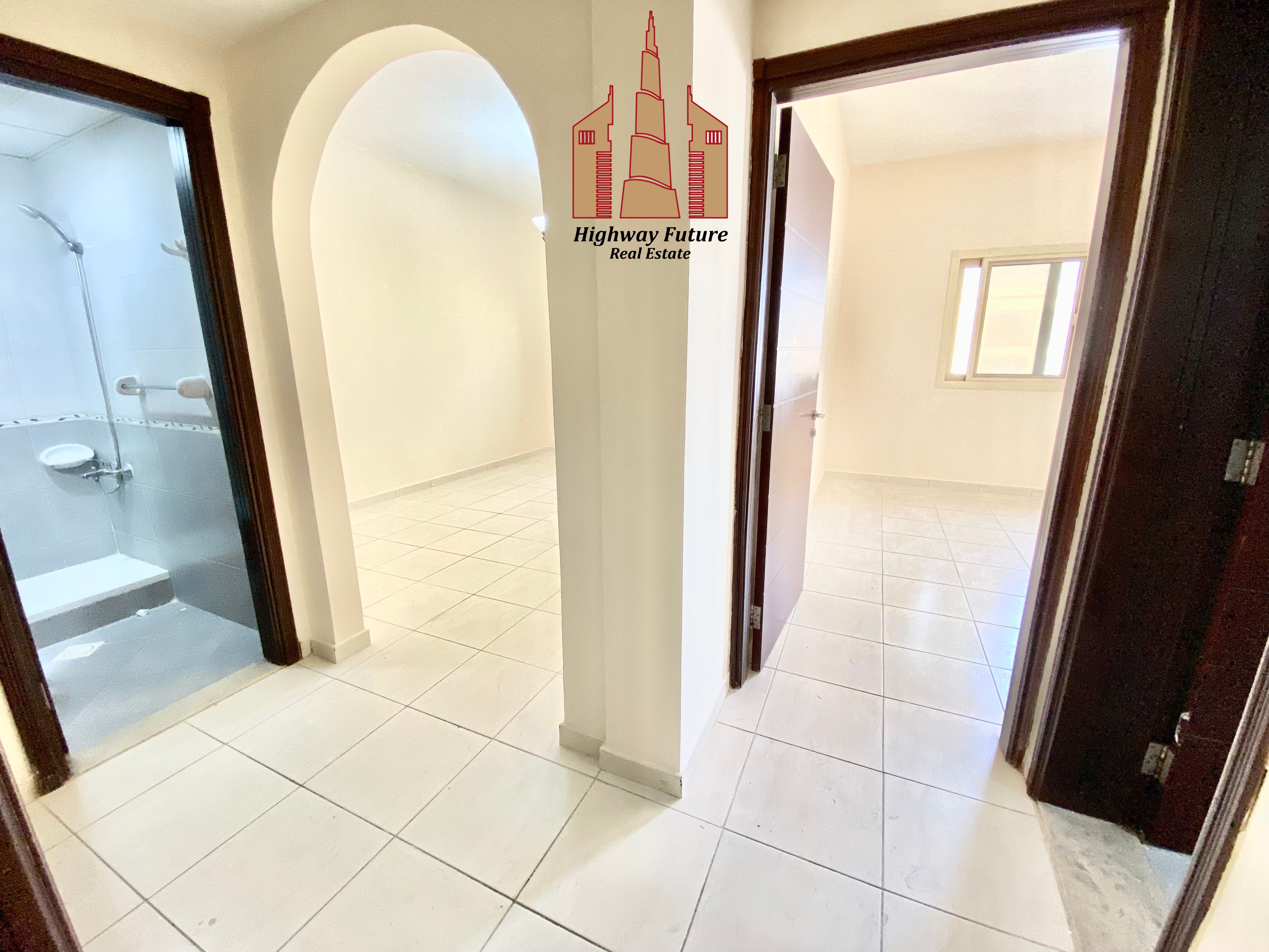 Spacious 1BHK With 12 Cheques Payment Fornt of Muwailah Park