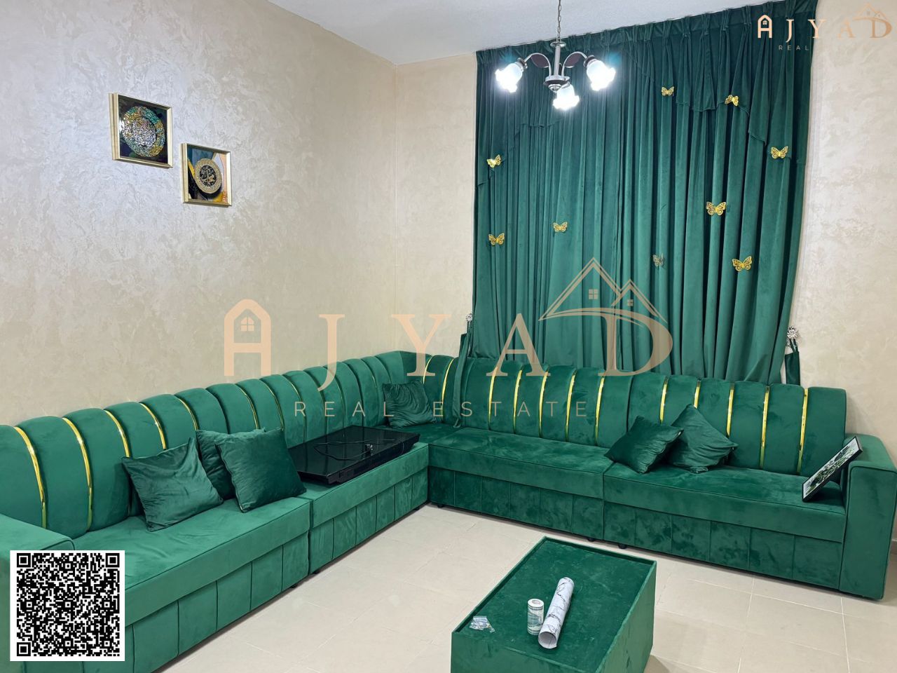 Elegant 2-Bedroom Apartment with Stunning City View for Sale in City Tower, Ajman | 1,235 Sqft | AED 520,000