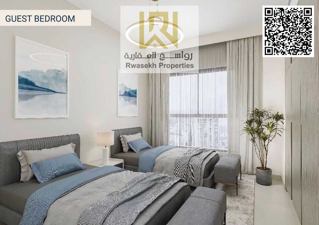 **Urgent Sale – A Rare Investment and Residential Opportunity in Oasis Tower 3** Looking for an apartment that combines a prime location, open
