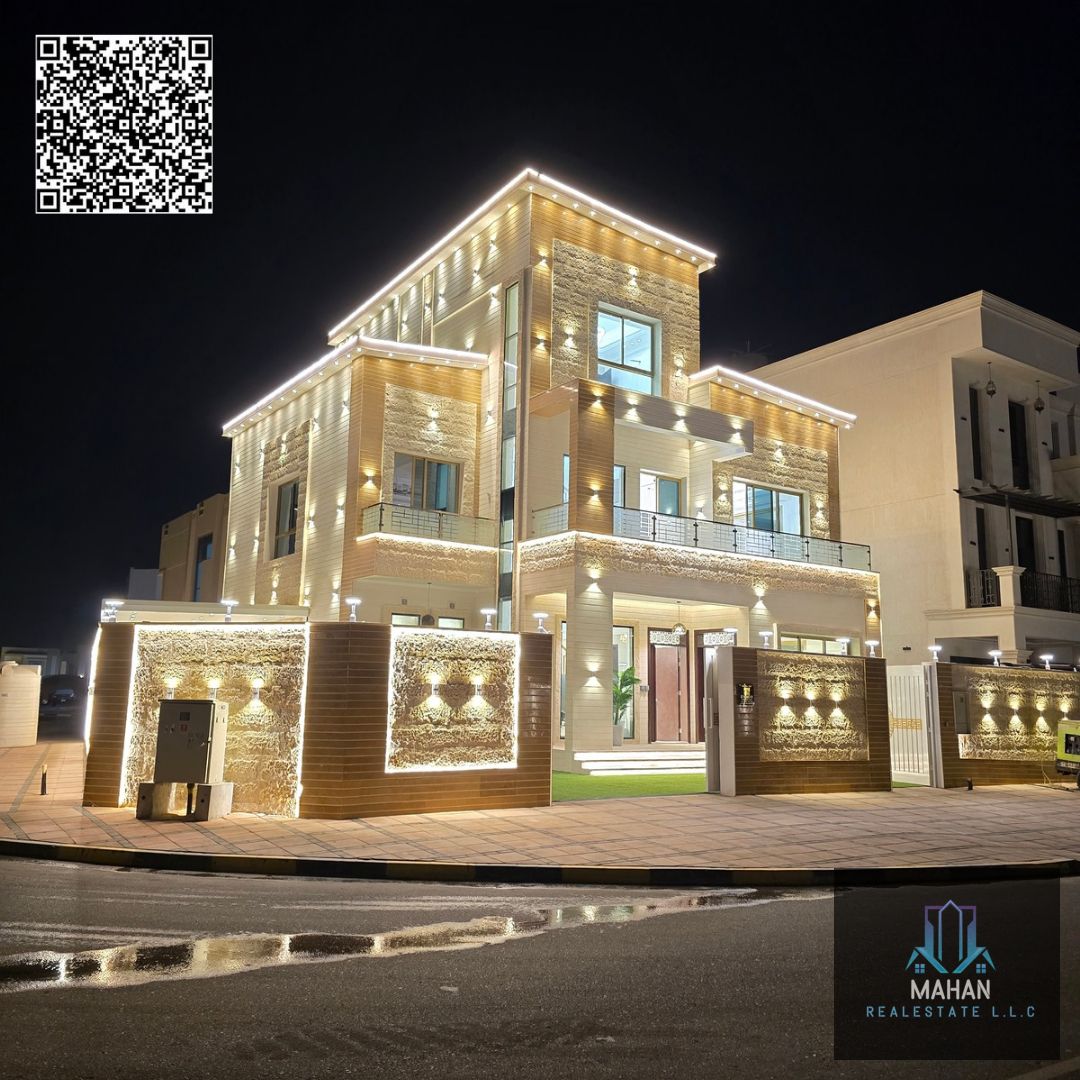 Modern 5-Bedroom Corner Villa for Sale | Prime Location Near Main Road | AED 2.5M