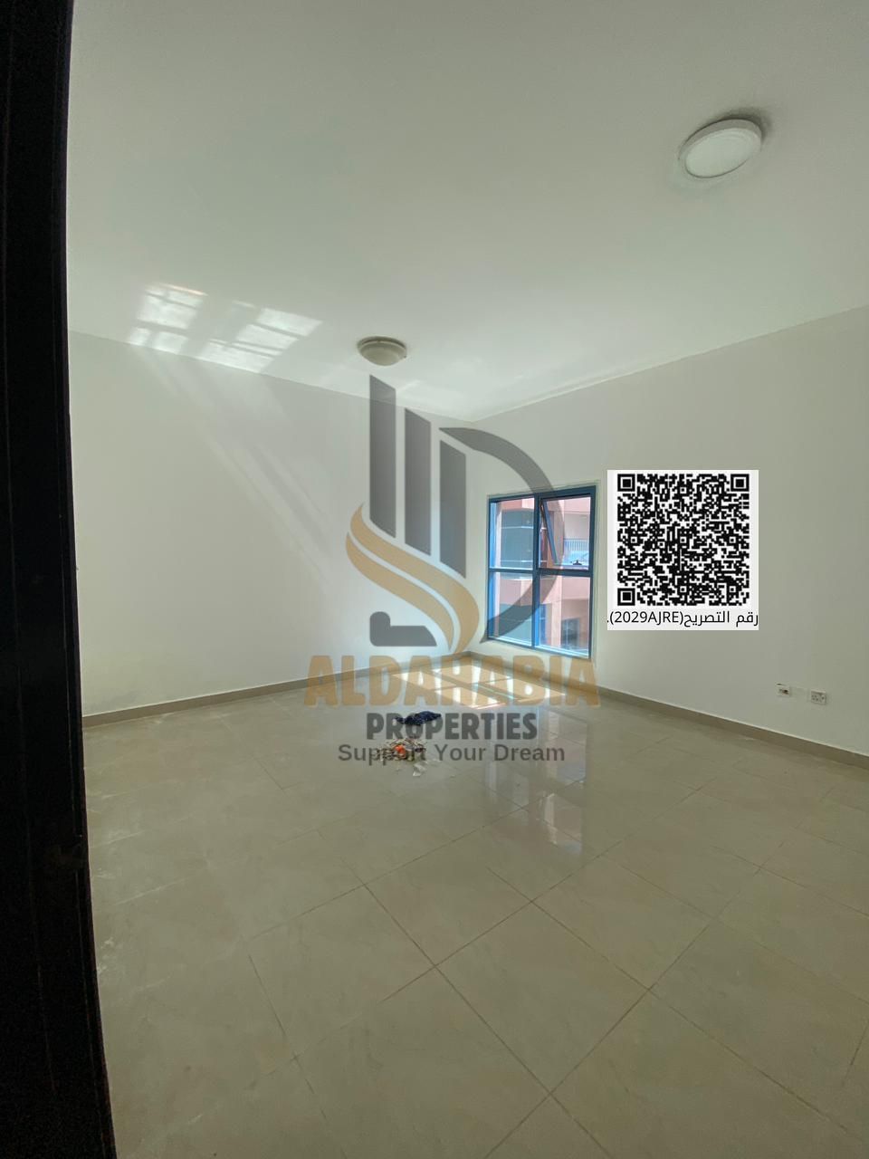 **Two-bedroom apartment with a living room for rent in Al Nuaimiya Towers – Ajman**