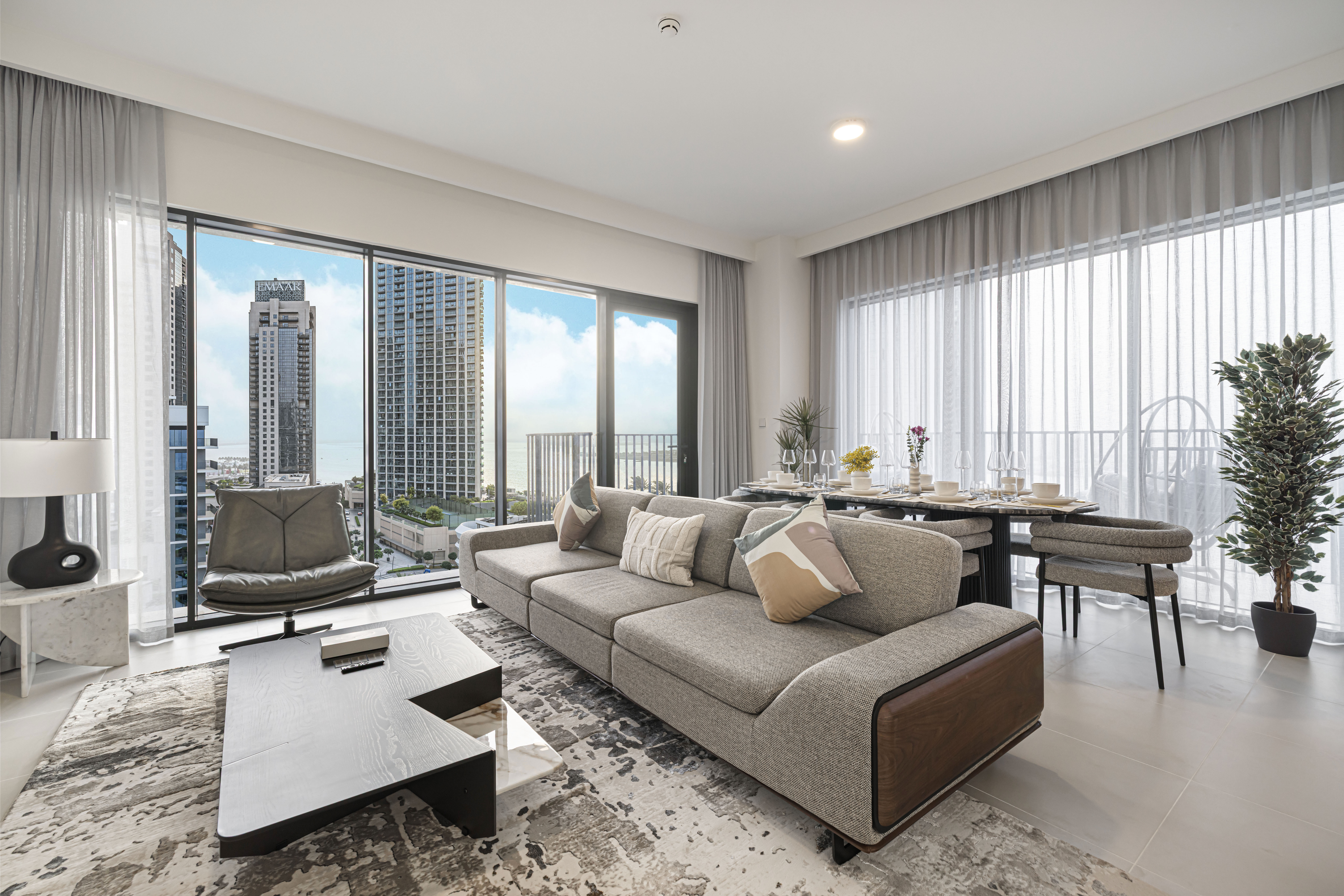 Monthly Rental | 3 BDR + MAIDS | Community and Burj View