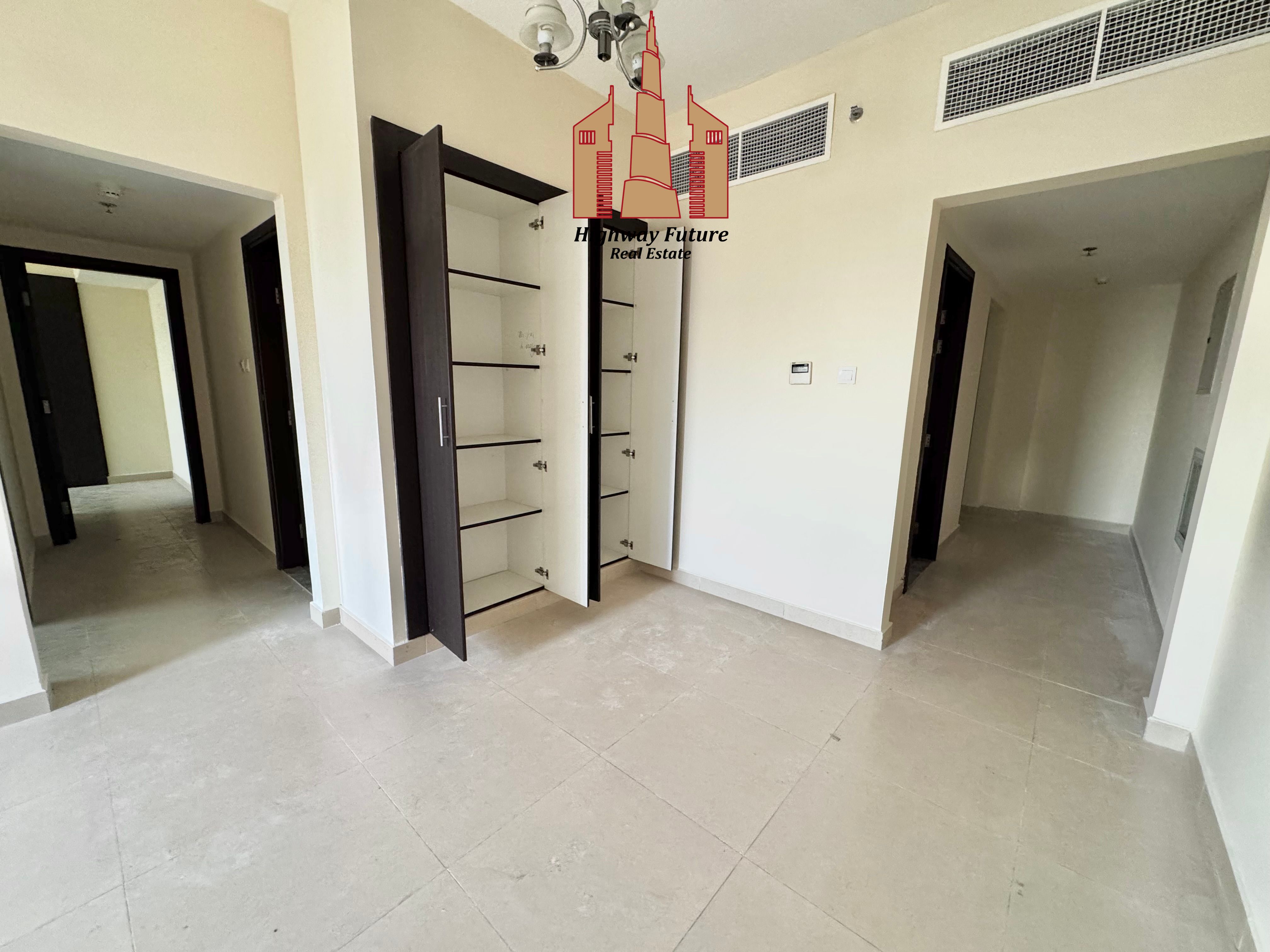 No Deposit Spacious 2Bedroom and Hall in 57,000 AED With Balcony Wardrobes and Covered Parking in School Area