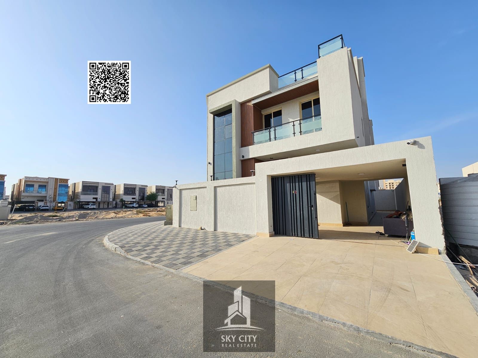 A once-in-a-lifetime opportunity! Own your dream villa in Ajman, Al Yasmin. Corner villa with ground, first, and roof floors. Freehold ownership for a