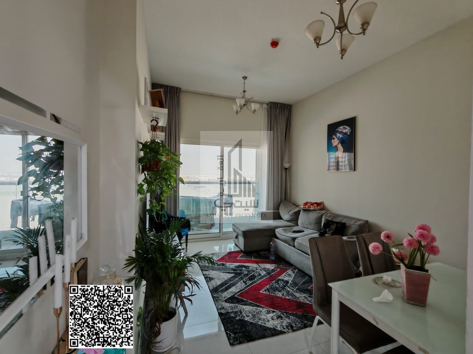 Apartment for sale in Golf Tower – Ajman | Open view and strategic location next to amenities