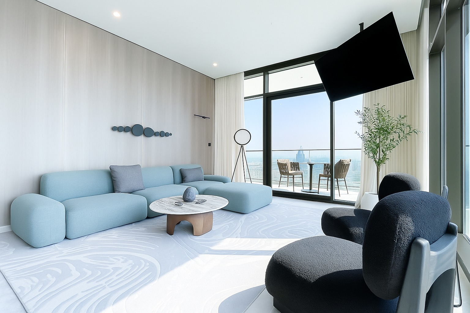 Luxury 3-Bedroom Waterfront Apartment | Peninsula Five, Business Bay