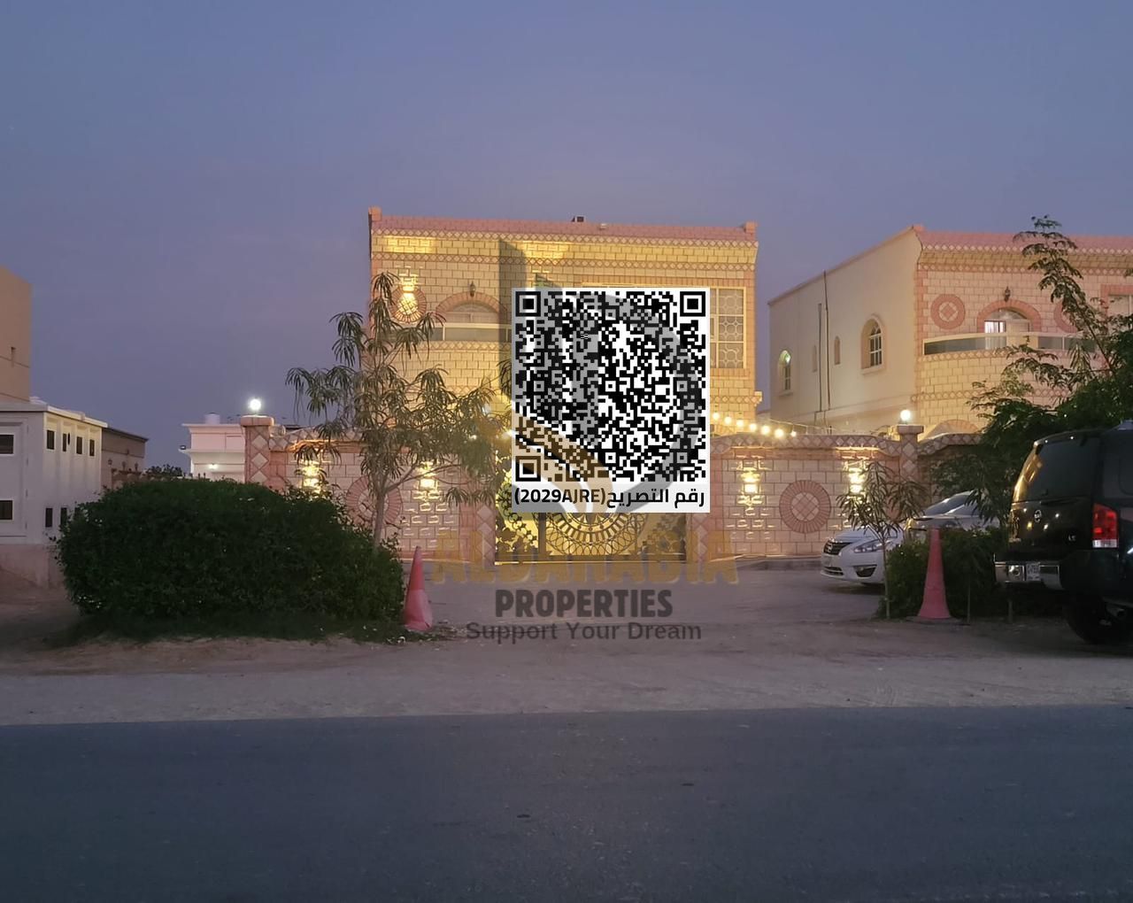 Elegant commercial and residential villa located in a prime area of Al Rawda 2, close to main roads and essential services.