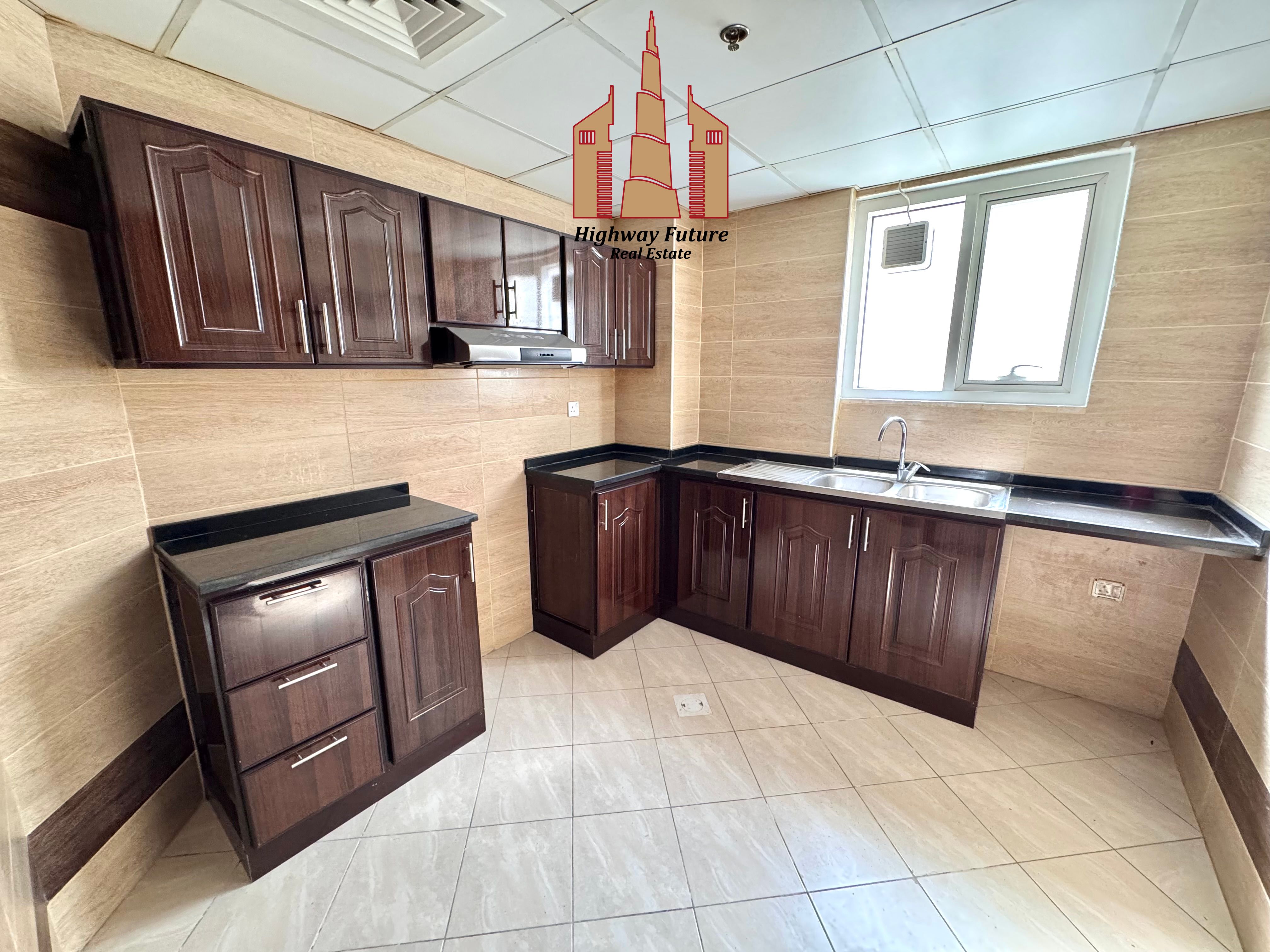 Gorgeous 2Bedroom and Hall in 52,000 AED With Balcony and Covered Parking in Muwailah