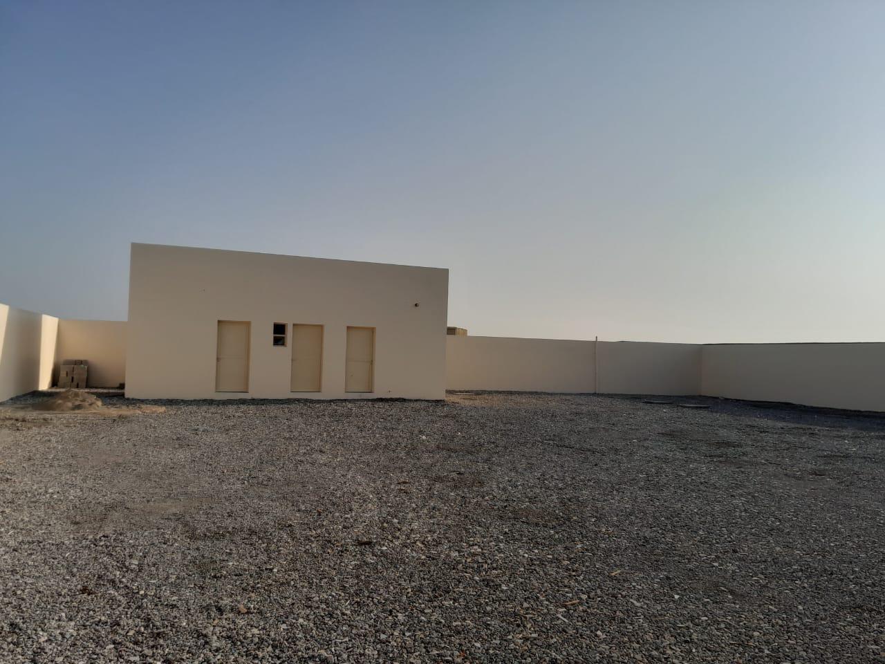 10000 Sqft Open Yard with 2 Office Interlock Floor Boundary Wall In Al Sajaa Sharjah