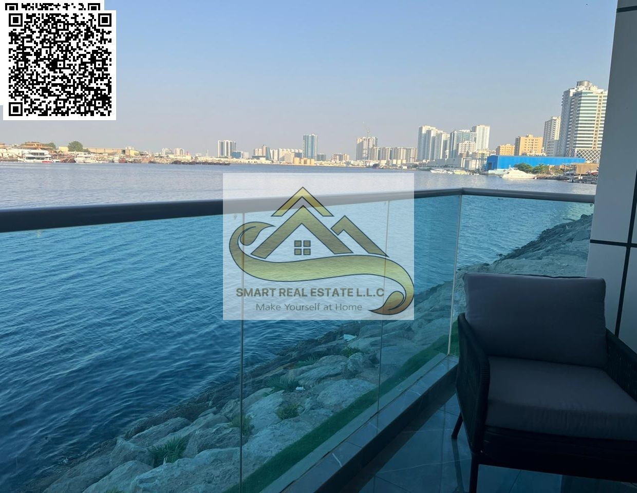 Creek Tower Ajman Spacious 1BR Unit