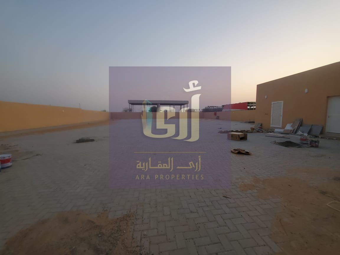 BRAND NEW OPEN YARD WITH OFFICE ON ROAD RENT ONLY 220K AREA 14K SQFT FOR STORAGE PURPOSE EMIRATES INDUSTRIAL CITY OSIS AREA