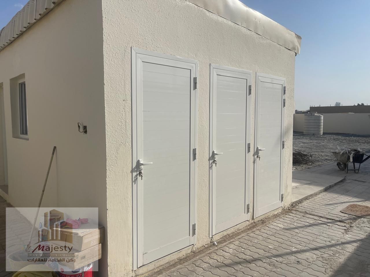 Workers' accommodation for sale in the Emirate of Sharjah, specifically in the old Al-Sabjah area.