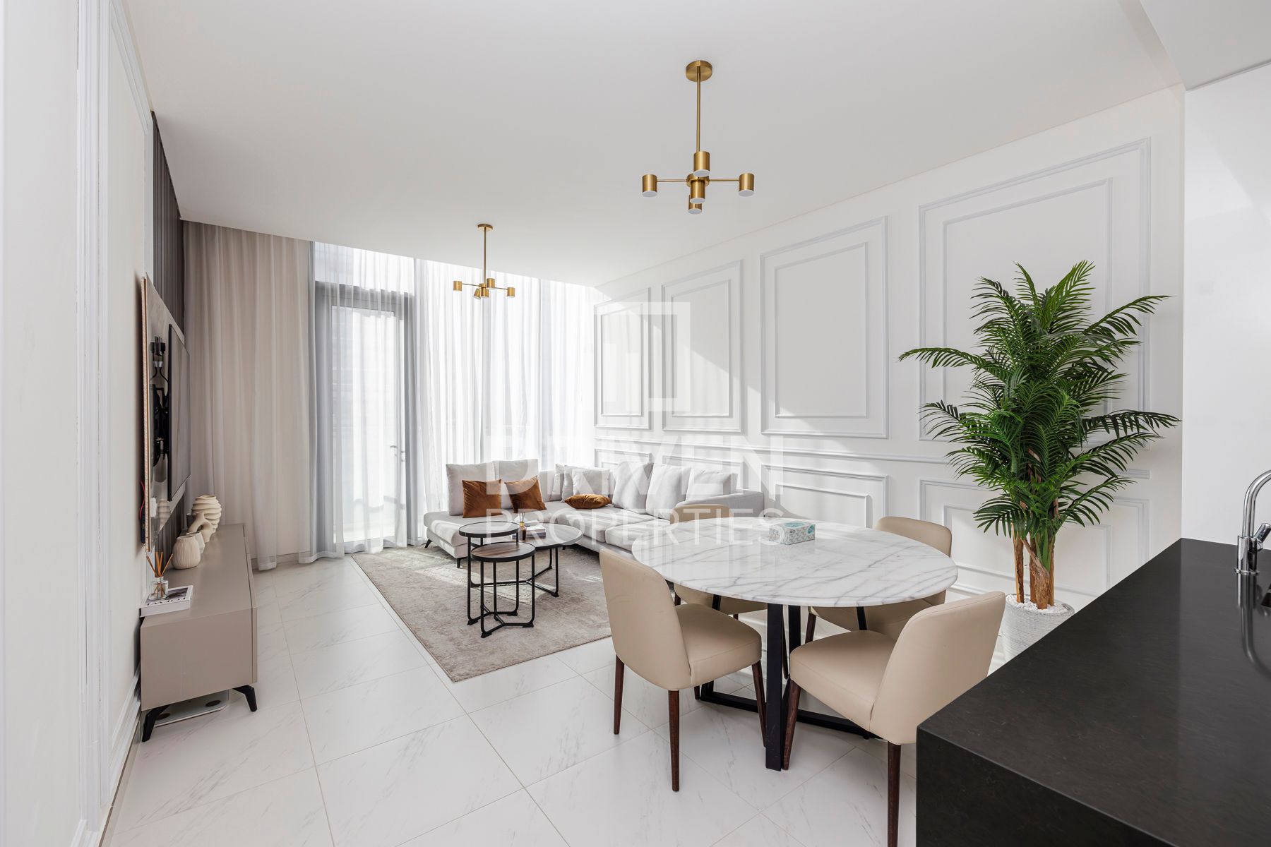 High Floor with Community View | Elegant Unit