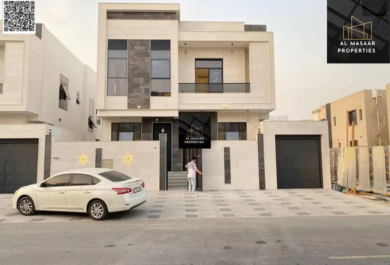 Villa with central air conditioning, ready to move in, in one of Ajman's most prestigious areas, freehold ownership.
