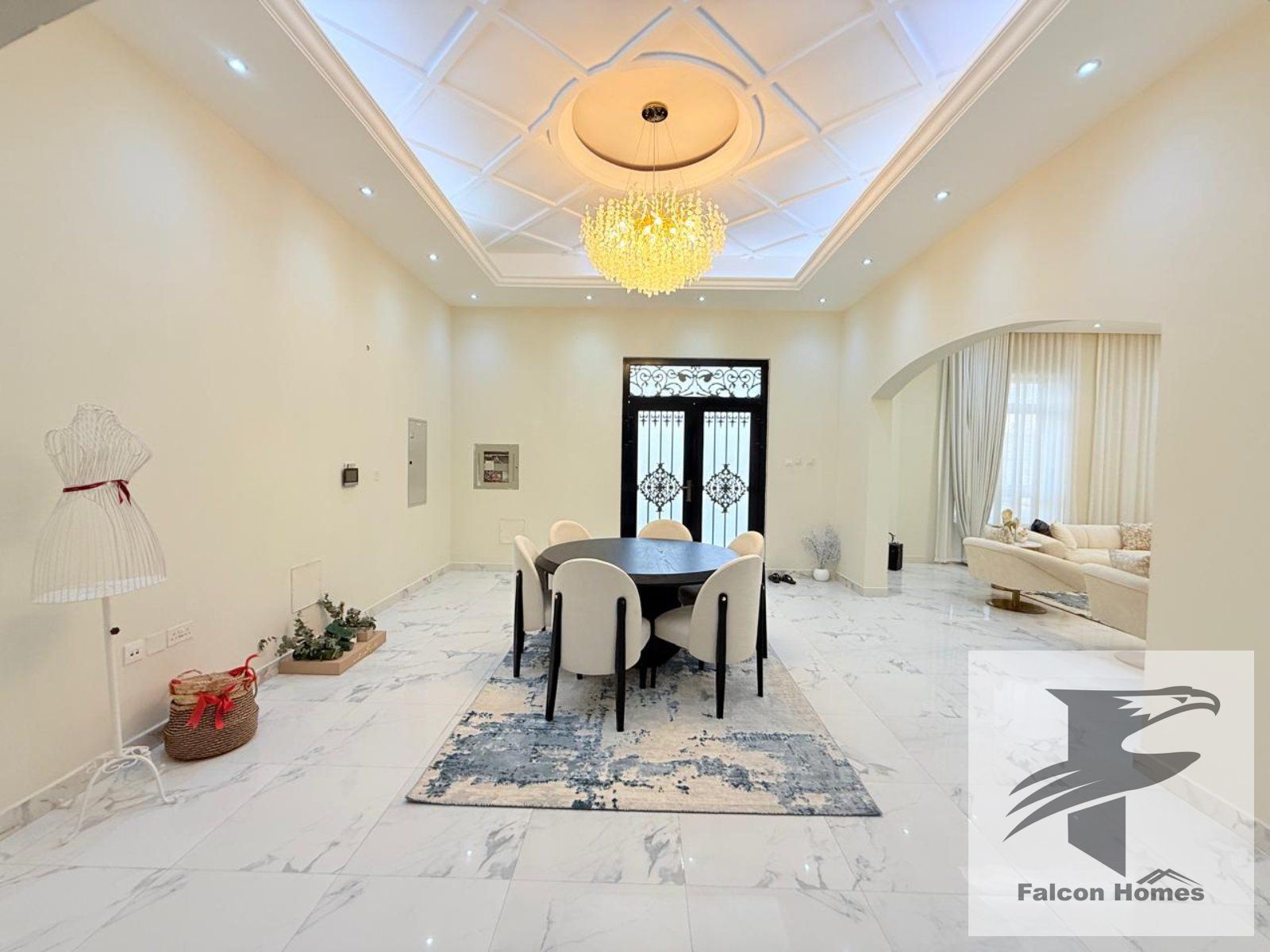 Spacious Modern Style 6BR Villa | Service Block