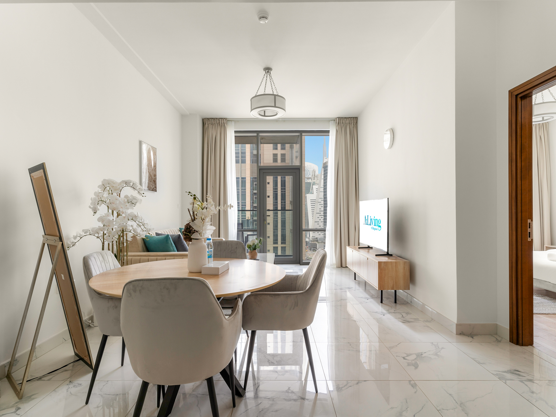 Business Bay | AMNA Tower 4 1BR | Free WiFi