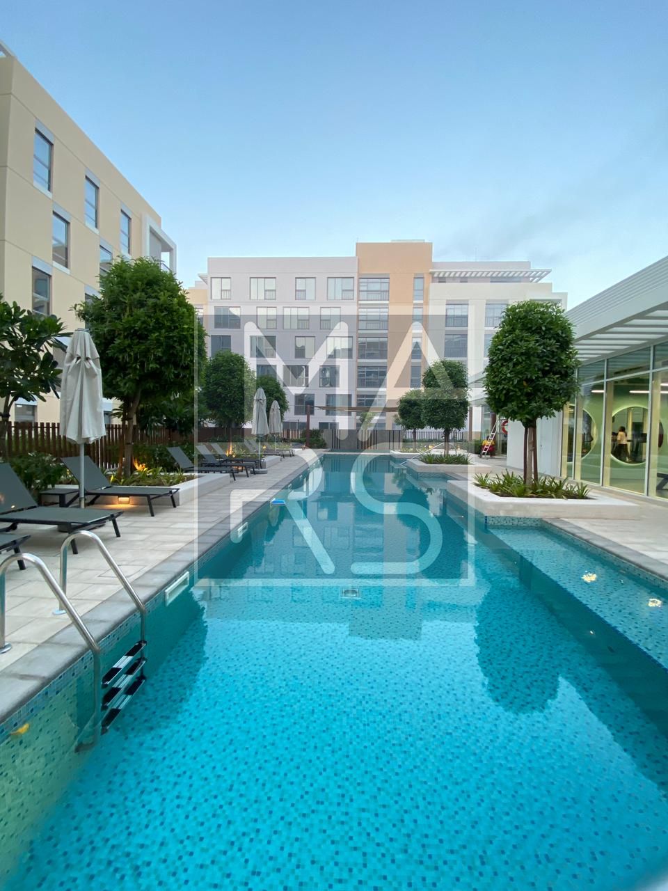Modern Pool View Studio Apartment for Sale in UpTown Al Zahia