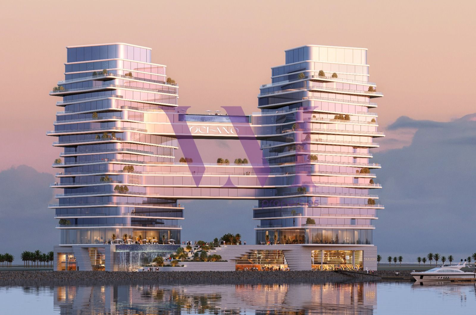 5-Bed Penthouse Below O-P – Casino & Beach view