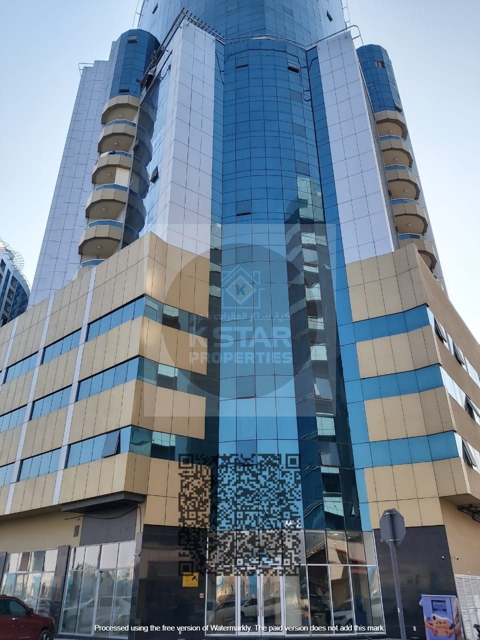 CREEK VIEW / 1 BHK FLAT WITH PARKING / FOR RENT IN ORIENT TOWERS AJMAN