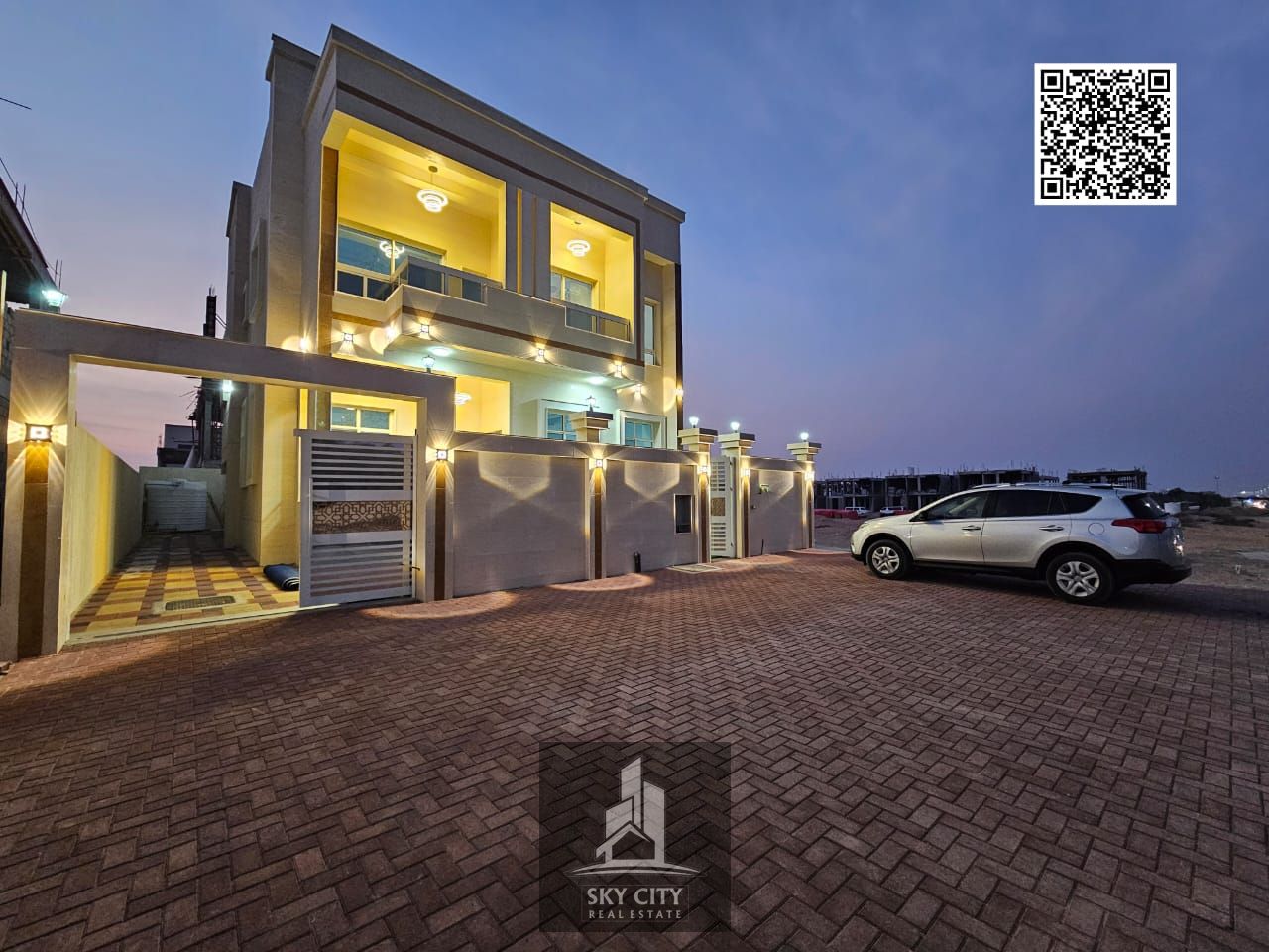 Villa at an affordable price, all fees included, in one of Ajman's most prestigious areas. Freehold ownership for all nationalities.