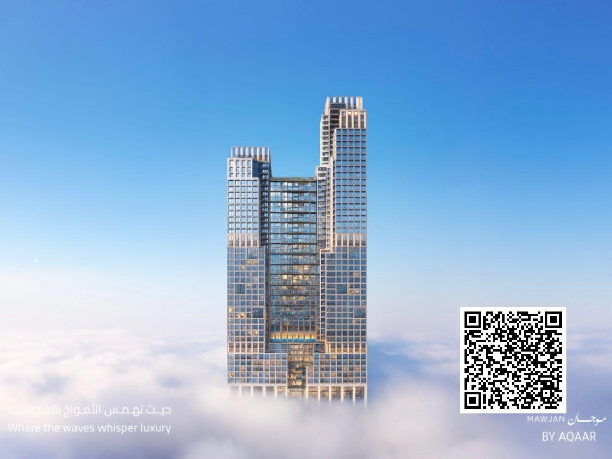 Luxury Studio Apartment for Sale in Mawjan Ajman | Sea View | Flexible Plan