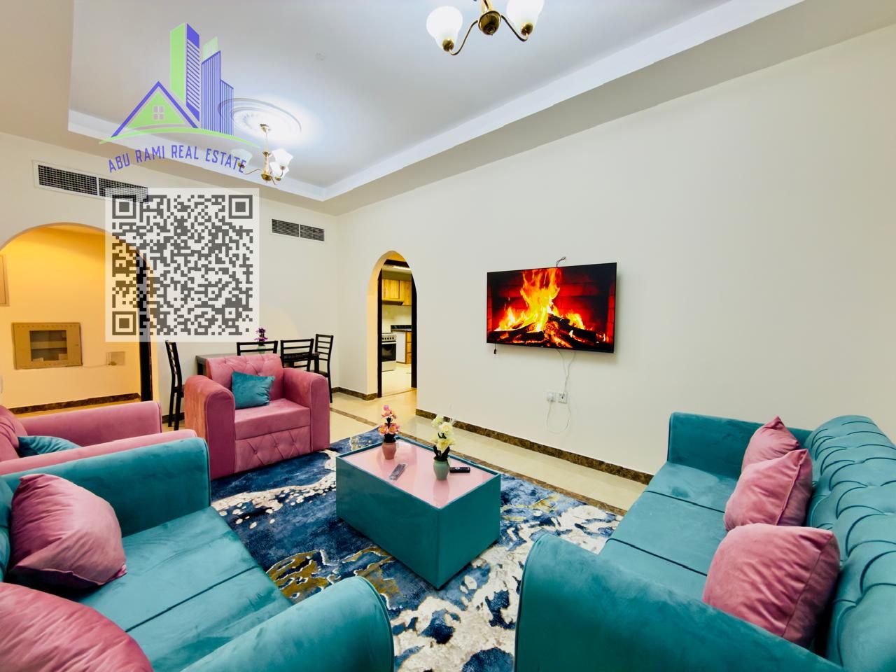 1bedroom for rent in al rawda2 sheikh Ammar street new furniture