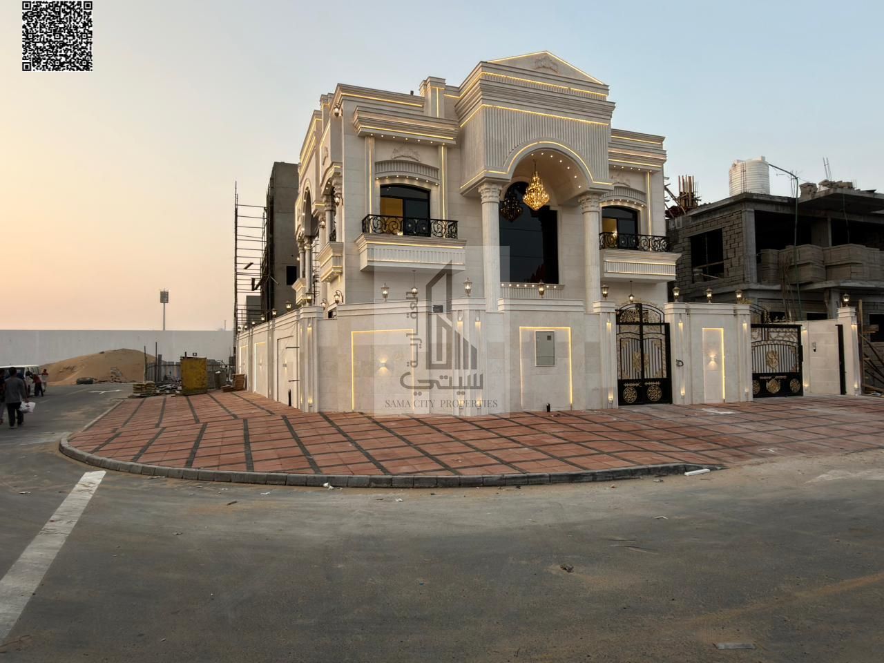Corner Villa for Sale – Super Deluxe Finishing | Prime Location in Ajman