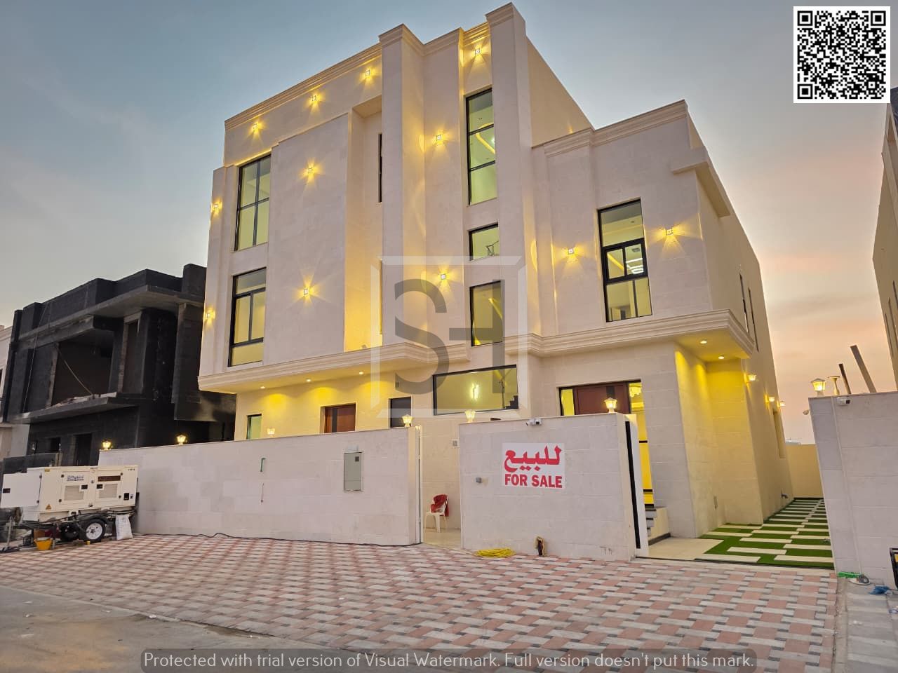 For sale: a fully furnished villa with a strategic location close to all services, schools, and shopping centers.