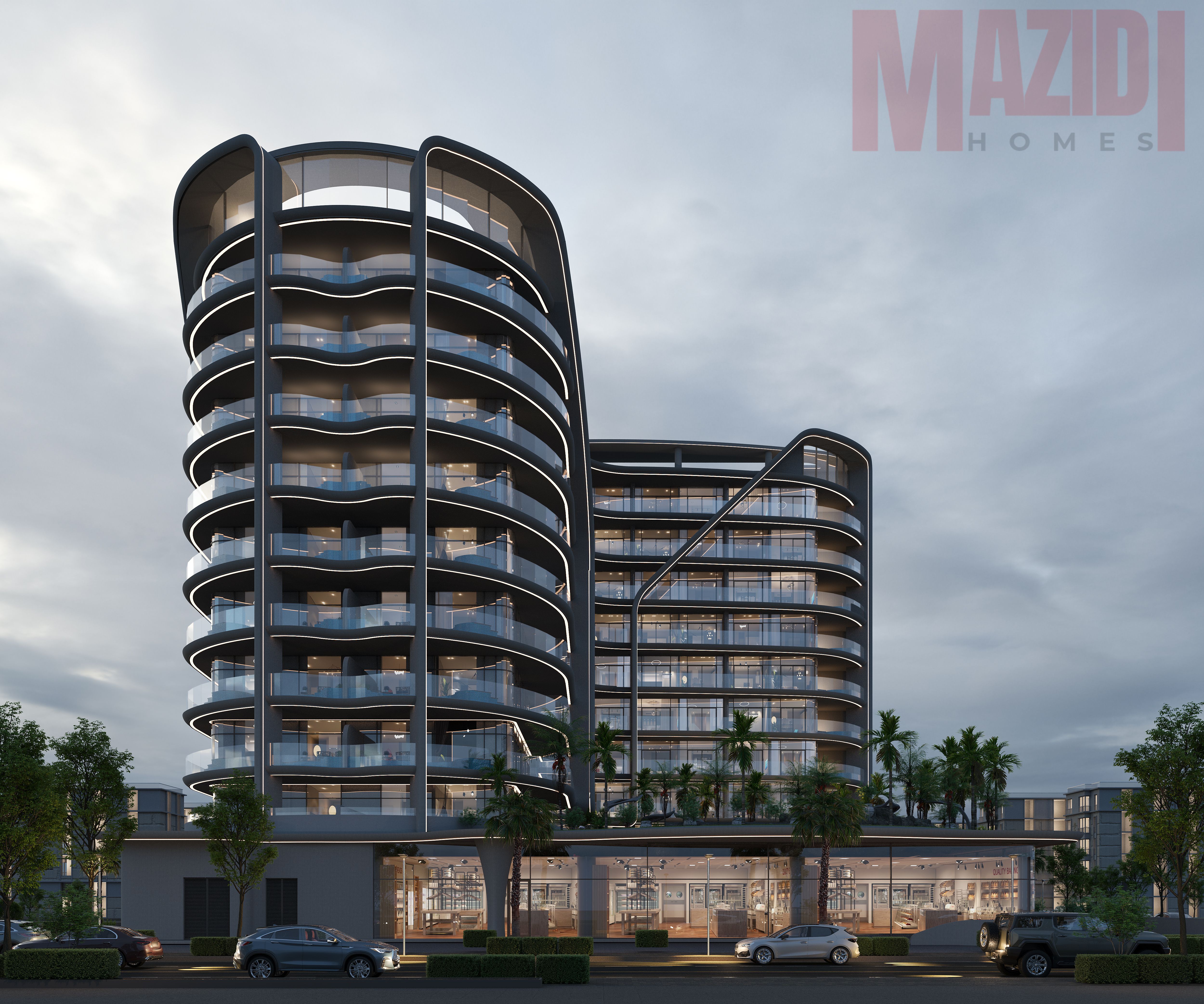Parkside Boulevard – Modern Apartments in Arjan, Dubai