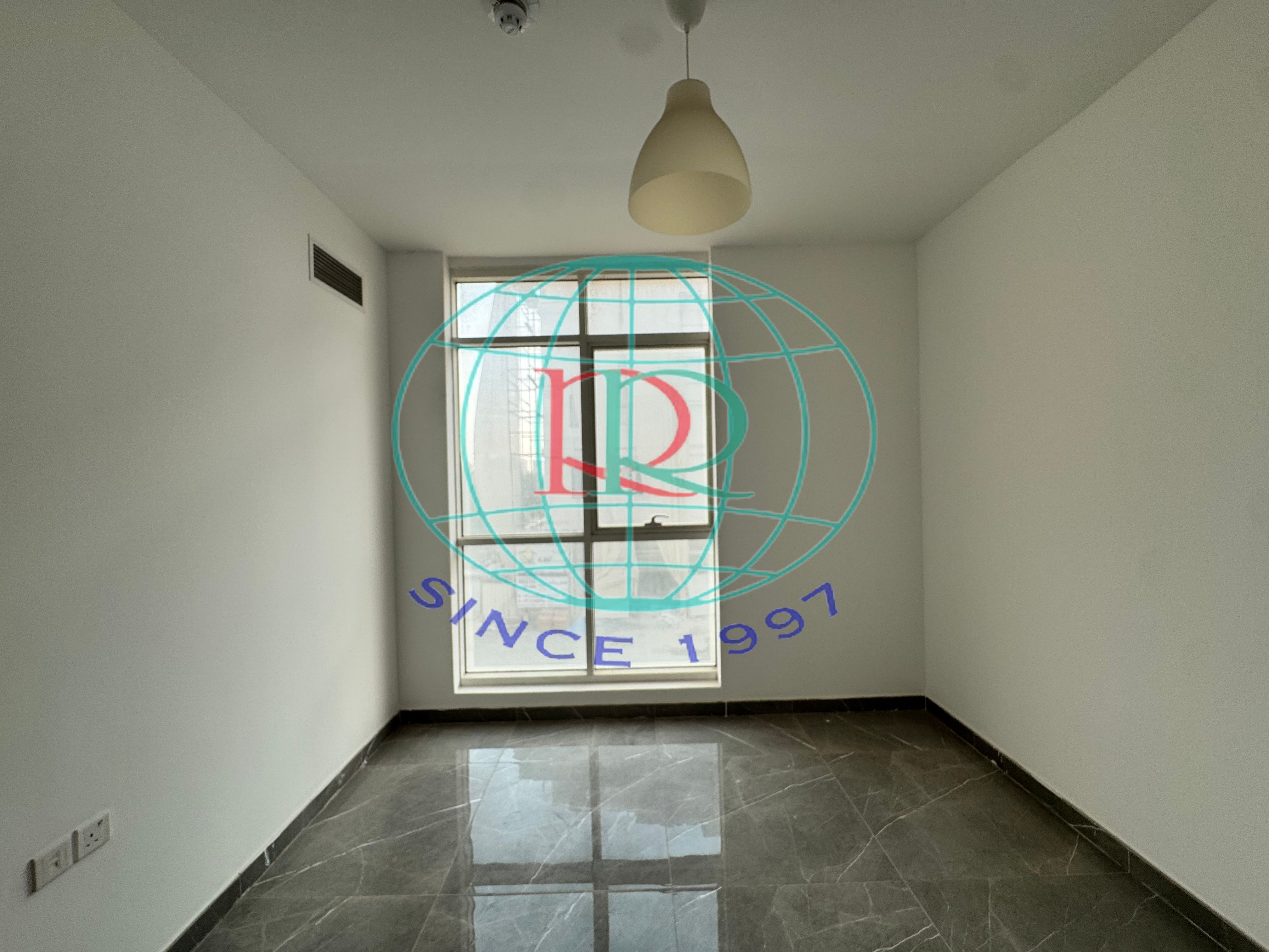 1 BR HALL FLAT WITH SPLIT DUCTED A/C AVAILABLE IN AL ZAHIA AREA NEAR ZAHIA CENTER