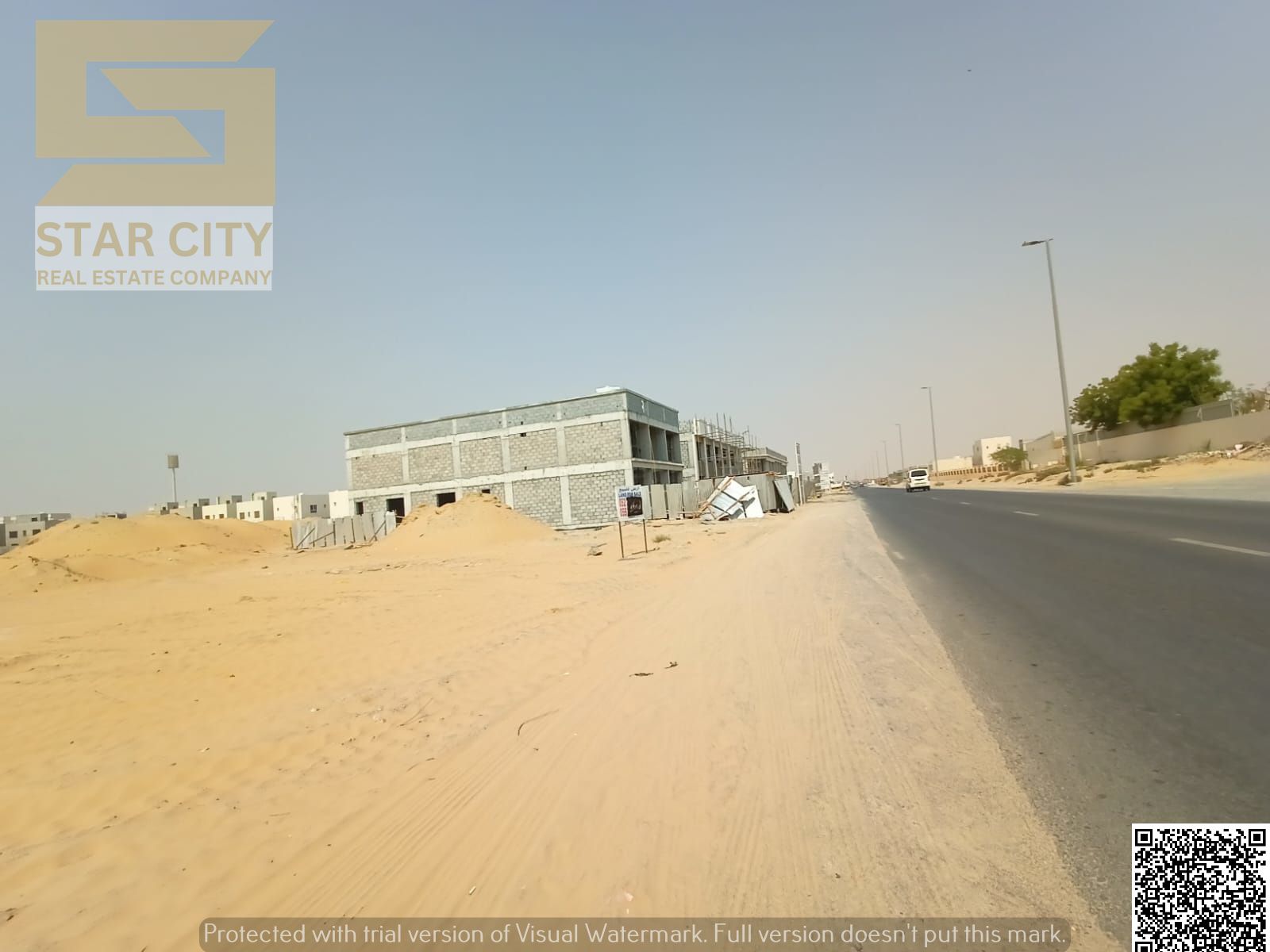 Golden Investment Opportunity in Al Helio 2 – Commercial Land Directly on the Main Road!