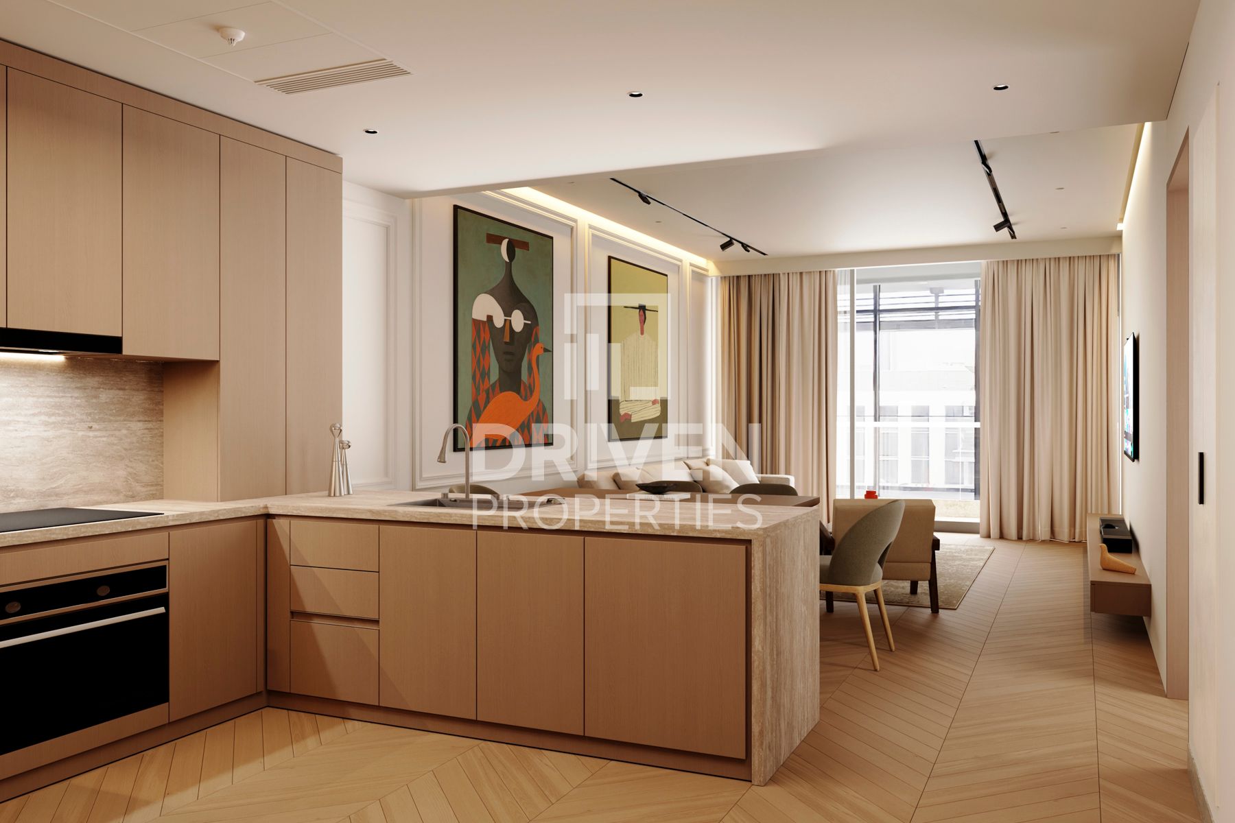 Fully Furnished and Renovated | High Floor