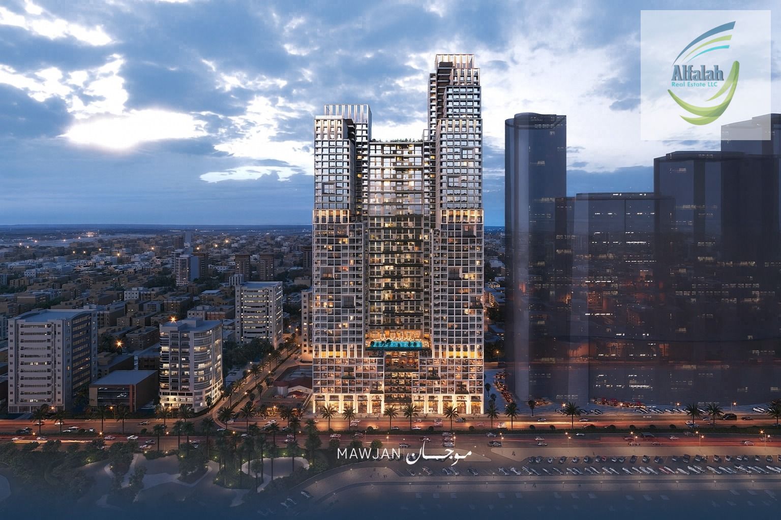 Mewjan Project Offplan Launch 11.11. 2025 – Corniche Ajman | City View 1000, Partial Sea View 1100 ,Full Sea View 1200 per sq. ft