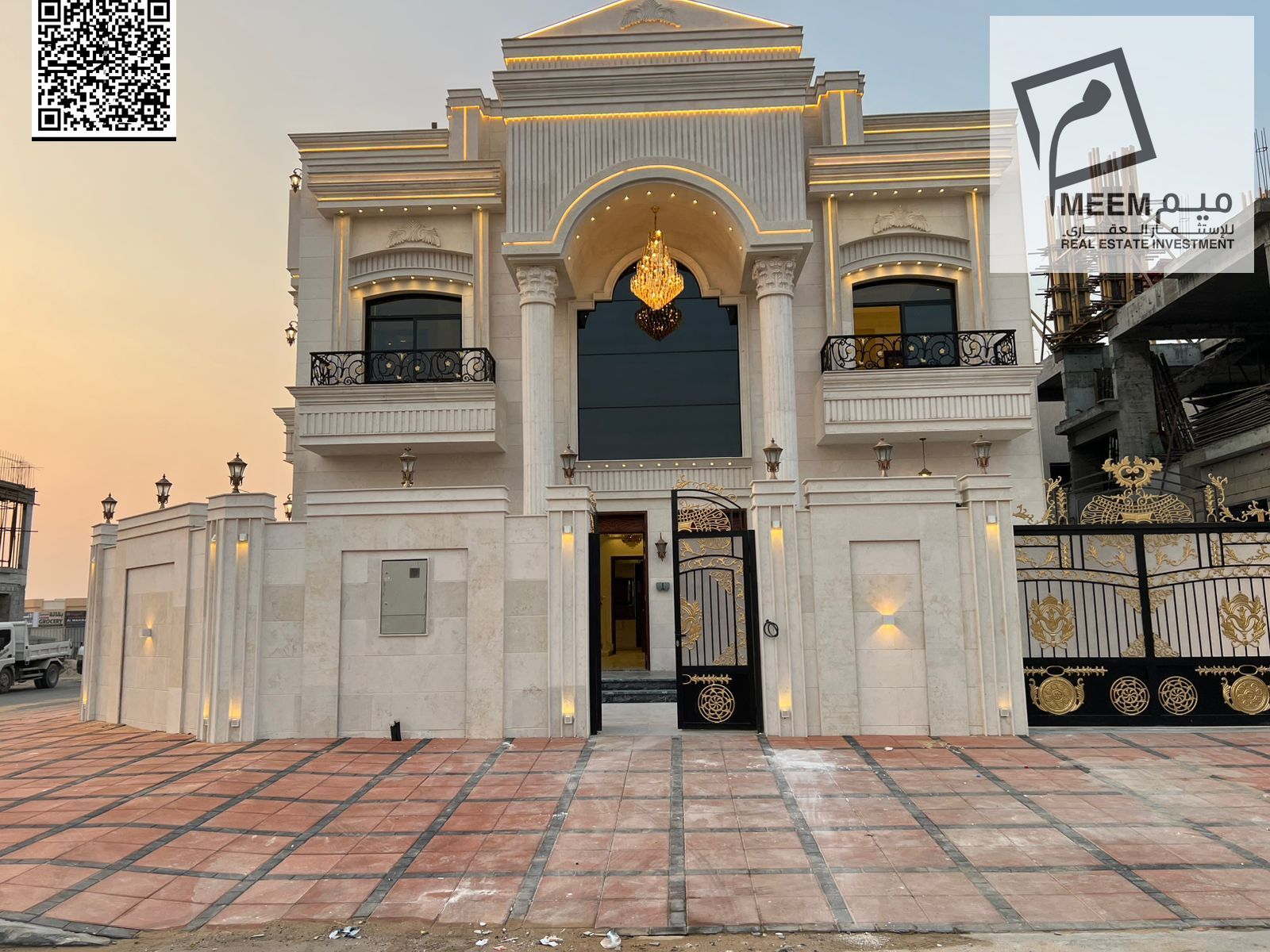 Corner Villa for Sale – Super Deluxe Finishing in Ajman
