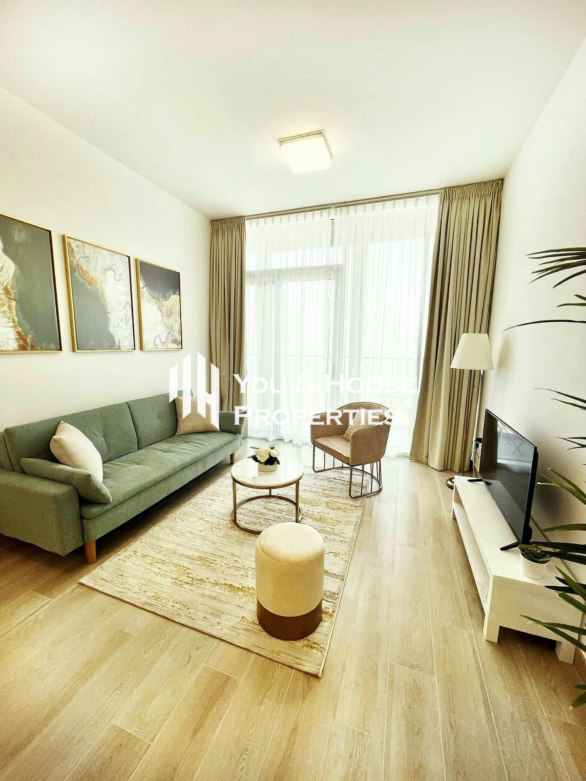 High Rise 1-Bed Apartment I Furnished Unit I Prime JVC Location
