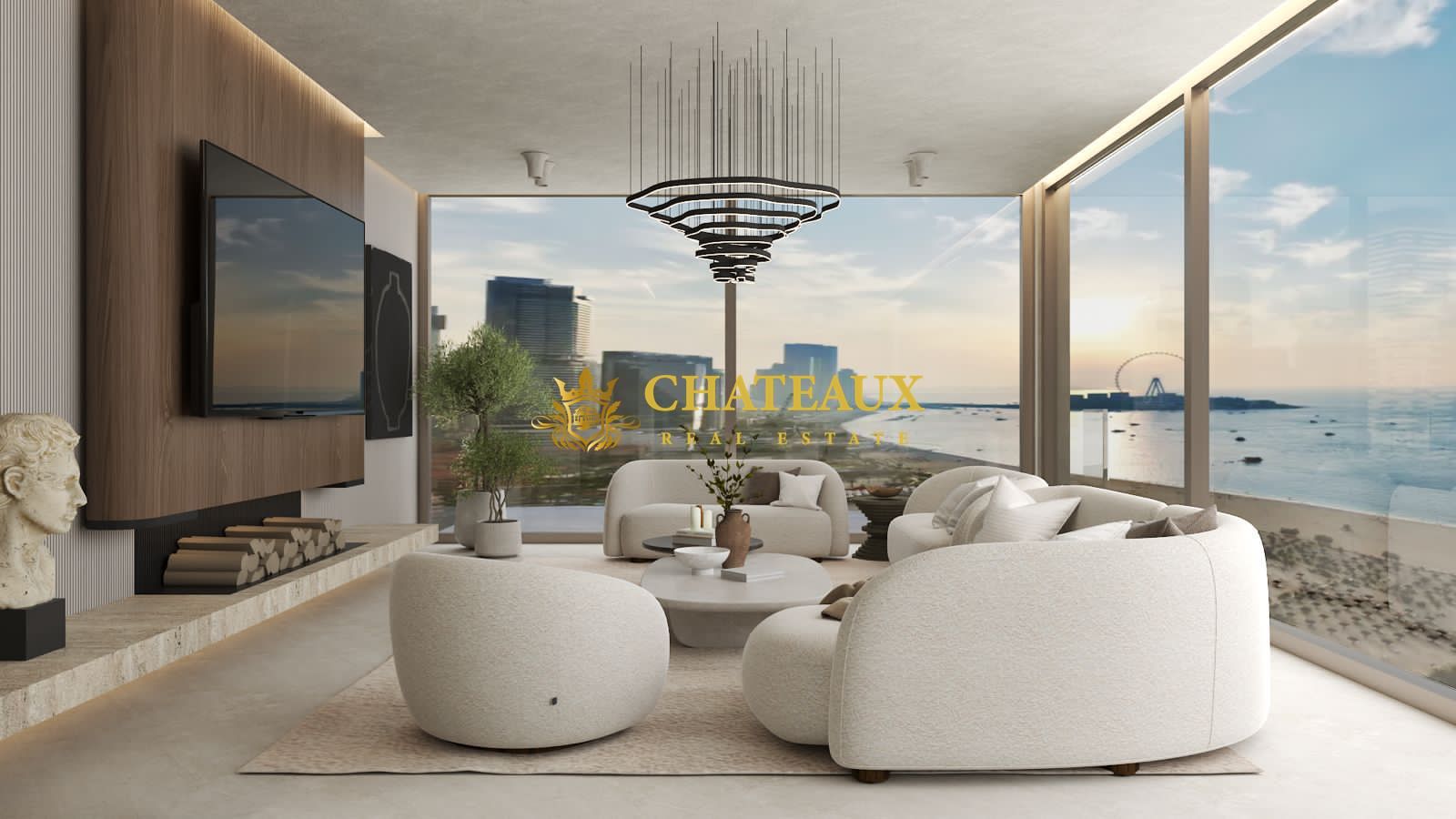 Massive Townhouse | Private Beach | Palm Views