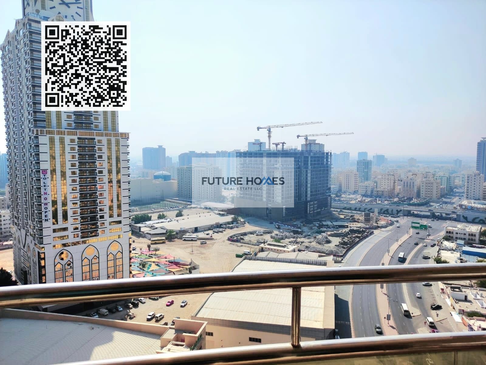 Open View 2 BHK flat for sale in Horizon tower Ajman