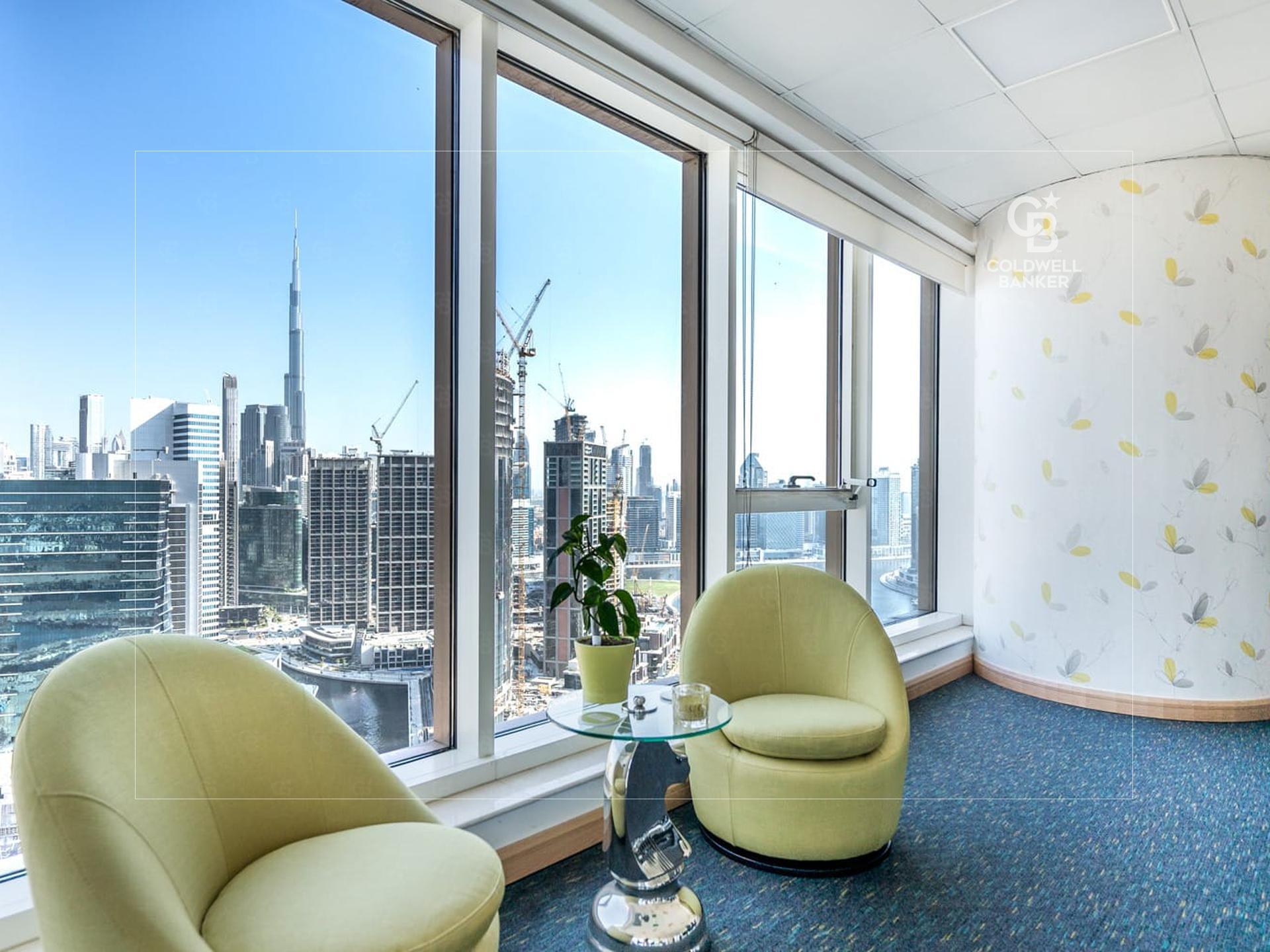 Premium Furnished Office-Burj View-3 parkings