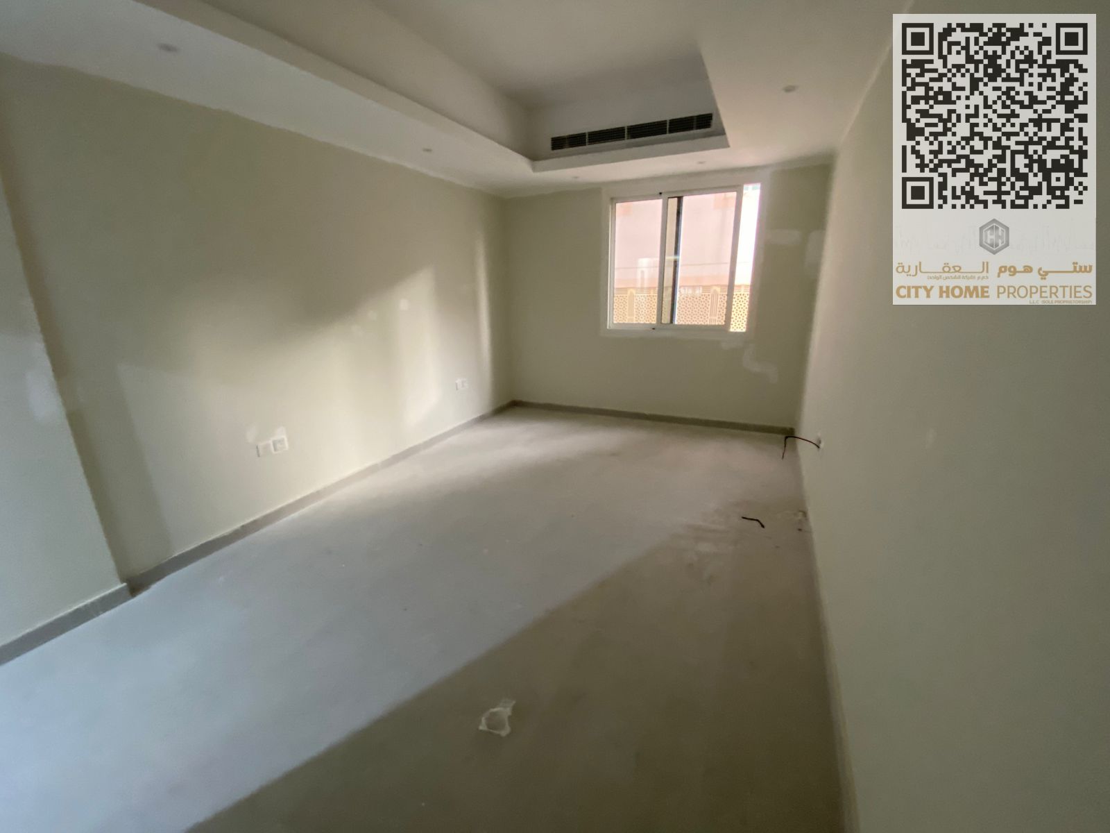 Brand-new first-occupancy apartment for annual rent in Al Hamidiya, Ajman. Family building, near the Dubai and Sharjah exit