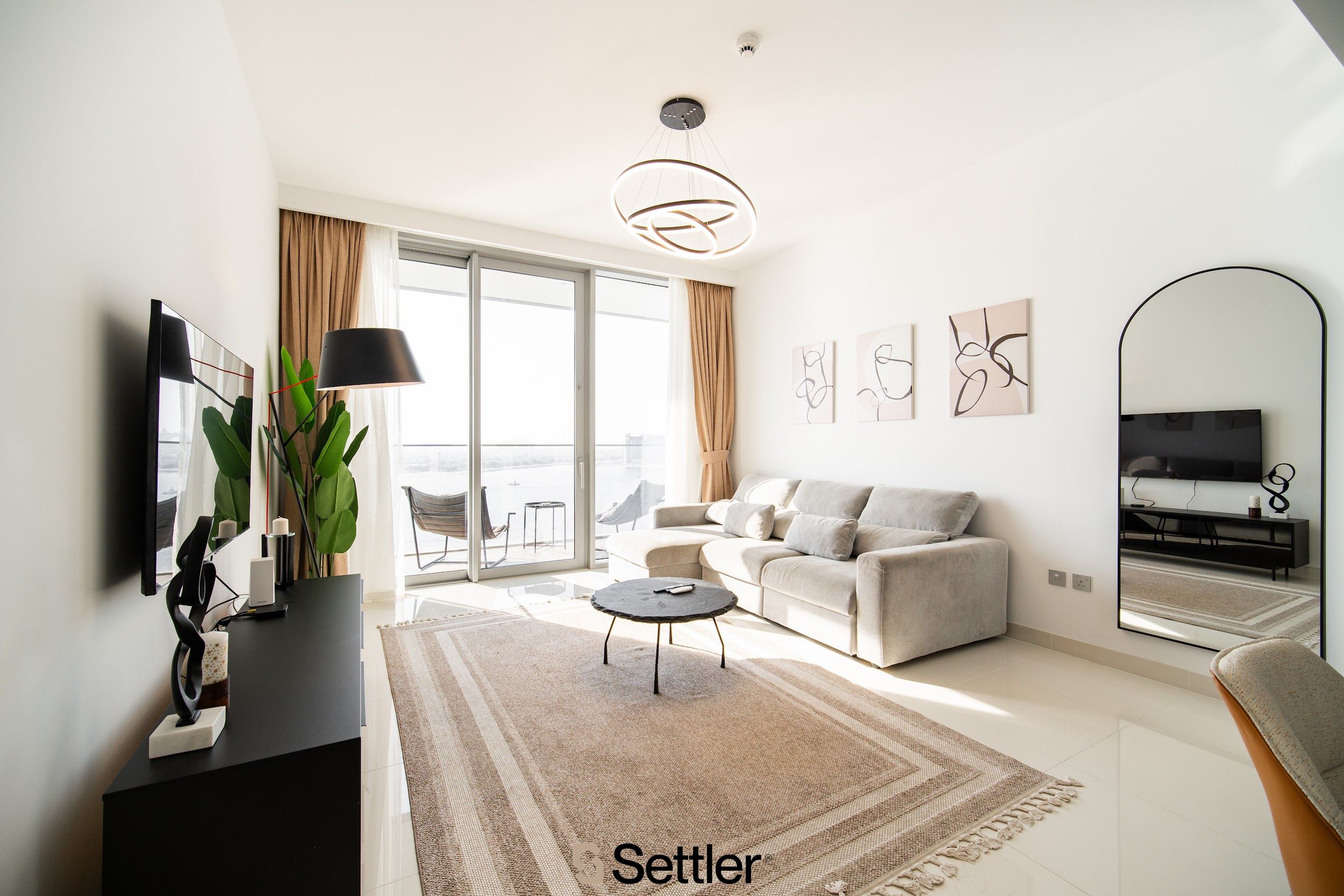 Sea view | 2-BDR | FULLY FURNISHED