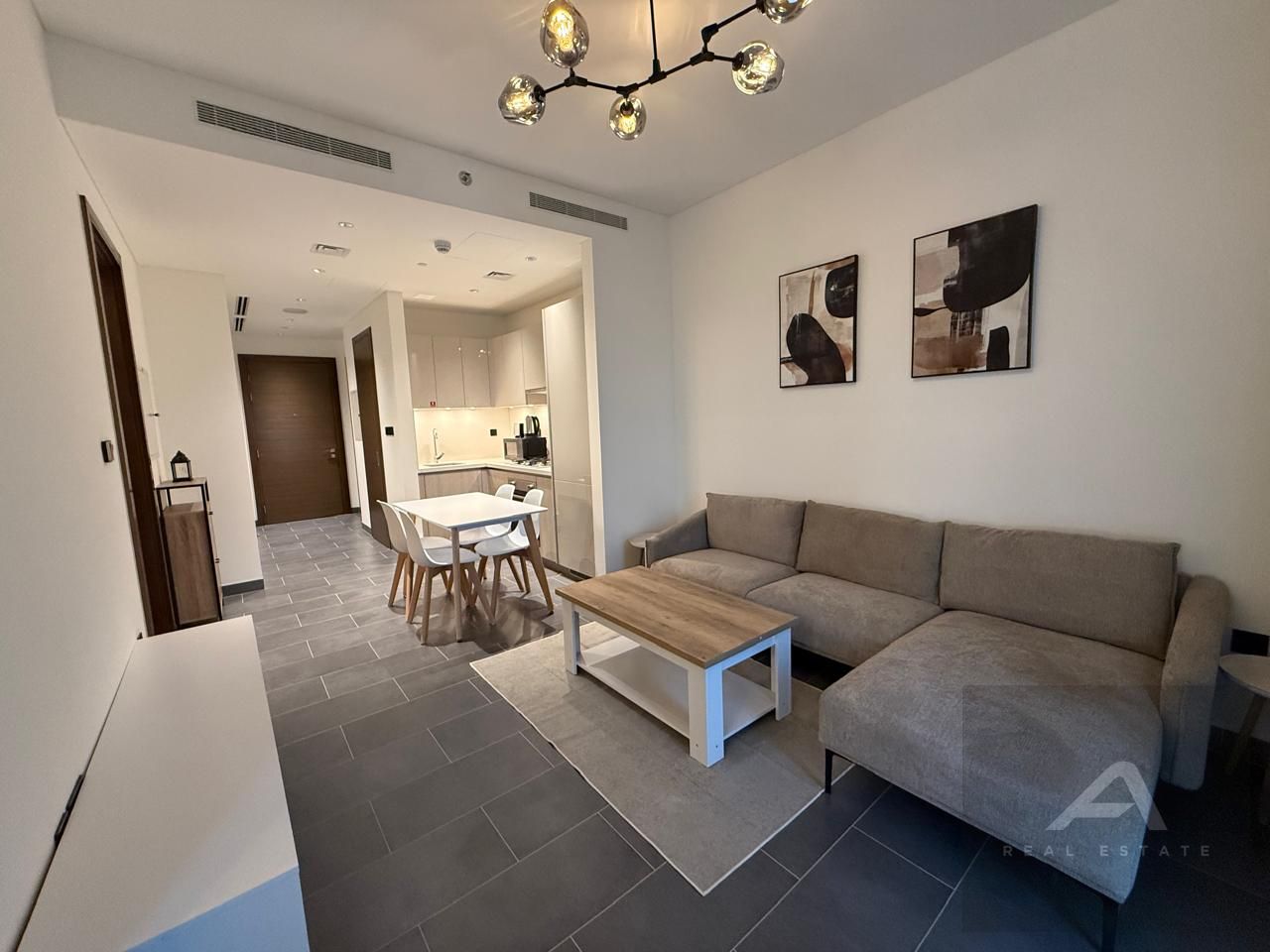 Luxury Living | Fully Furnished 1 Bedroom + Study | Burj Khalifa View | The Crest Tower B – Sobha Hartland