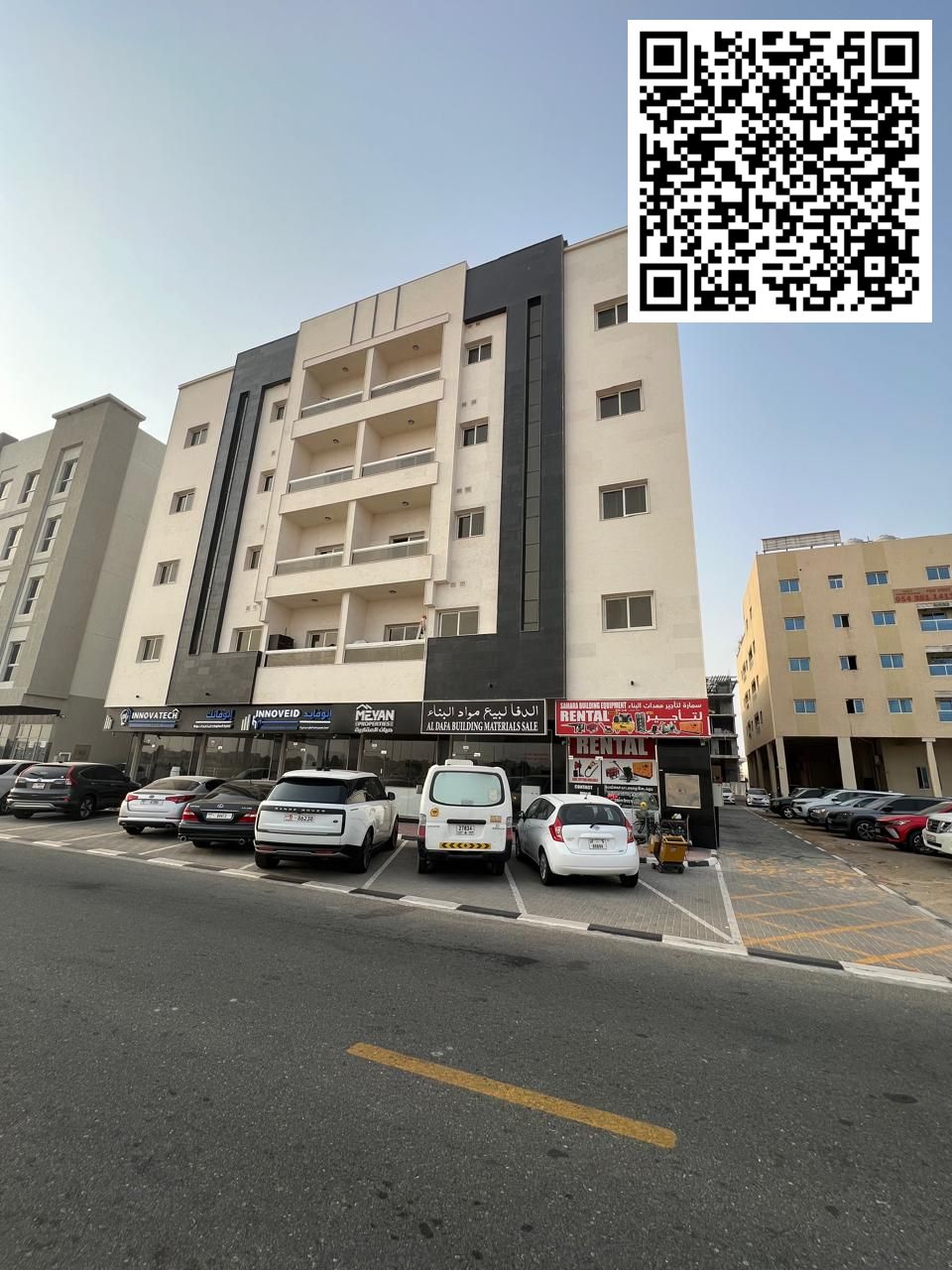 **Two Apartments for Rent – Al Jurf 3, Ajman** **Location:** Sheikh Mohammed Bin Rashid Street – Al Jurf 3 – Ajman