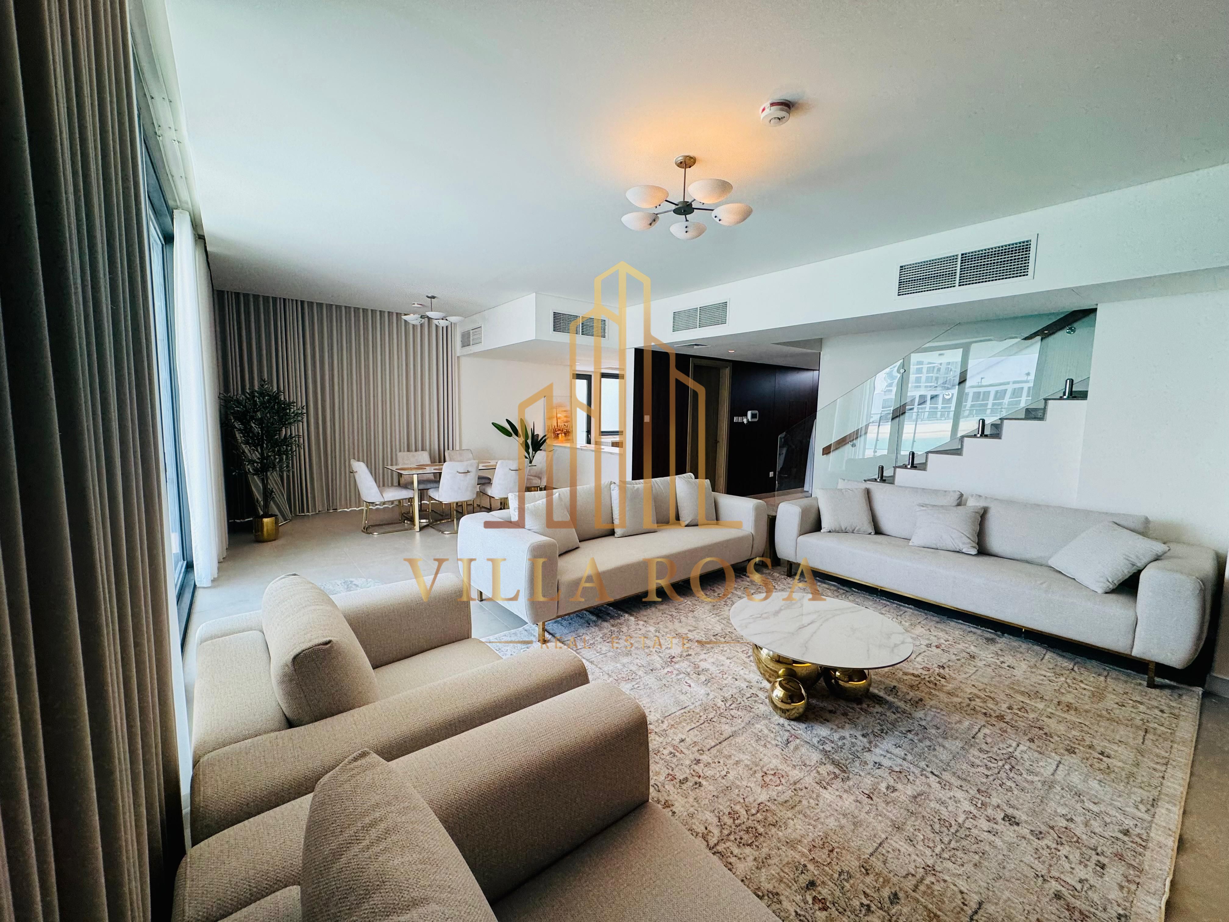 Luxury Furnished Villa with Direct Sea View – The Most Stunning Location in Sharjah