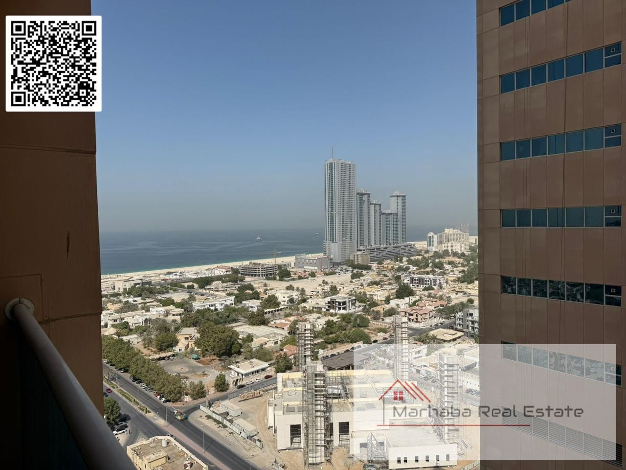 Luxury 1 BHK with Full Sea View | Family-Friendly | Ajman One Tower, Border to Sharjah