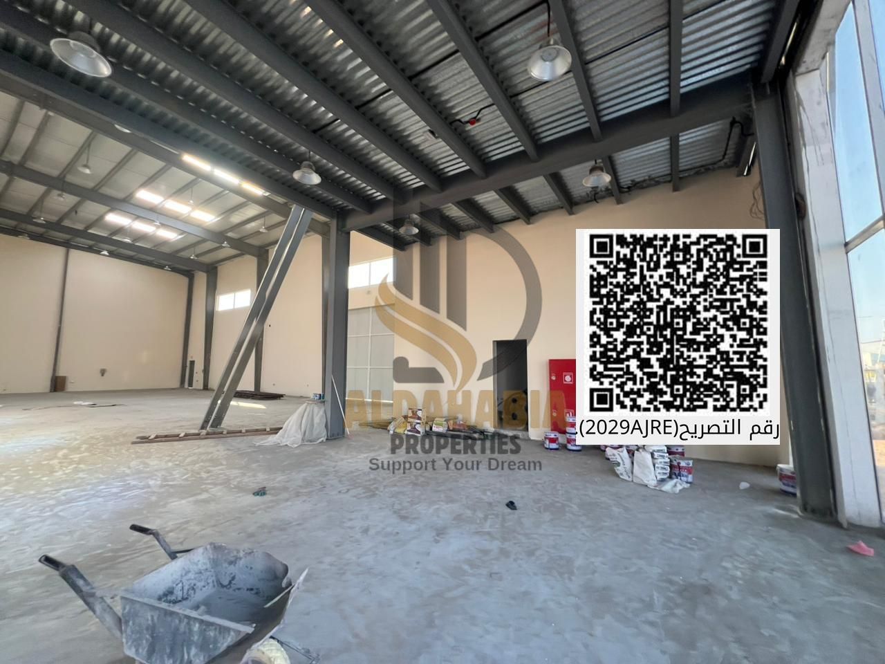 **Prime Warehouse for Annual Rent – On a Main Road in Ajman**