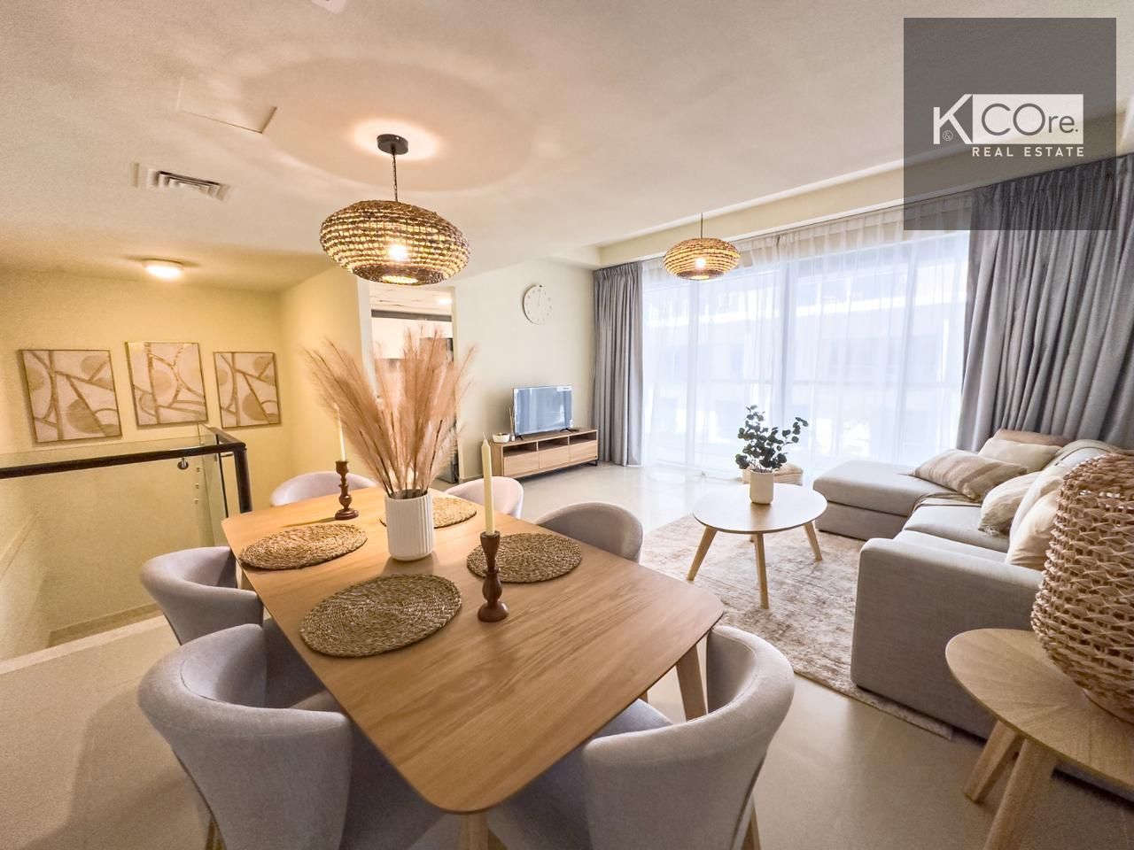 FULLY FURNISHED 2BR DUPLEX | PACIFIC AL MARJAN ISLAND